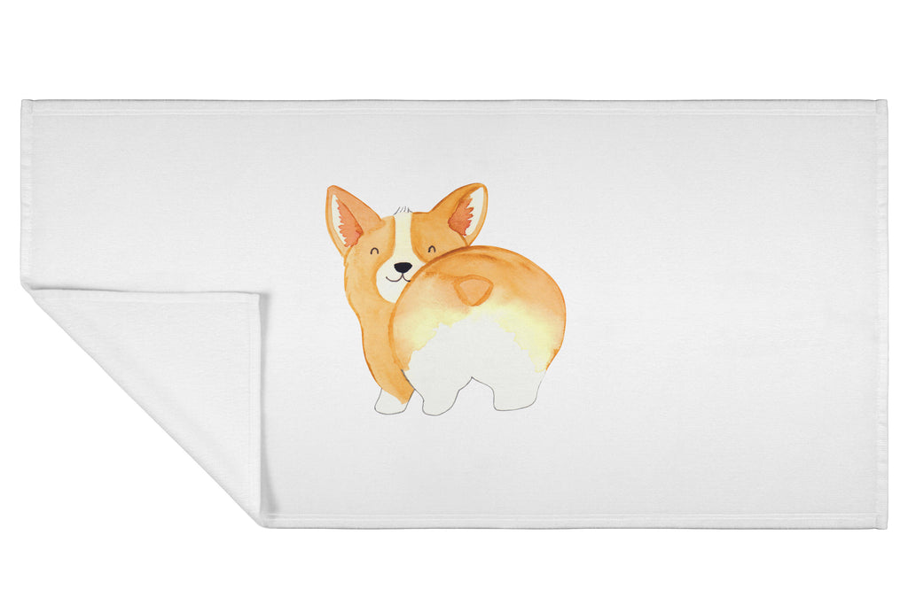 50 x 100 Handtuch Corgie Po Handtuch, Badehandtuch, Badezimmer, Handtücher, groß, Kinder, Baby, Hund, Hundemotiv, Haustier, Hunderasse, Tierliebhaber, Hundebesitzer, Sprüche, Corgie, Hundeliebe, Motivation, Selbstliebe, Spruch