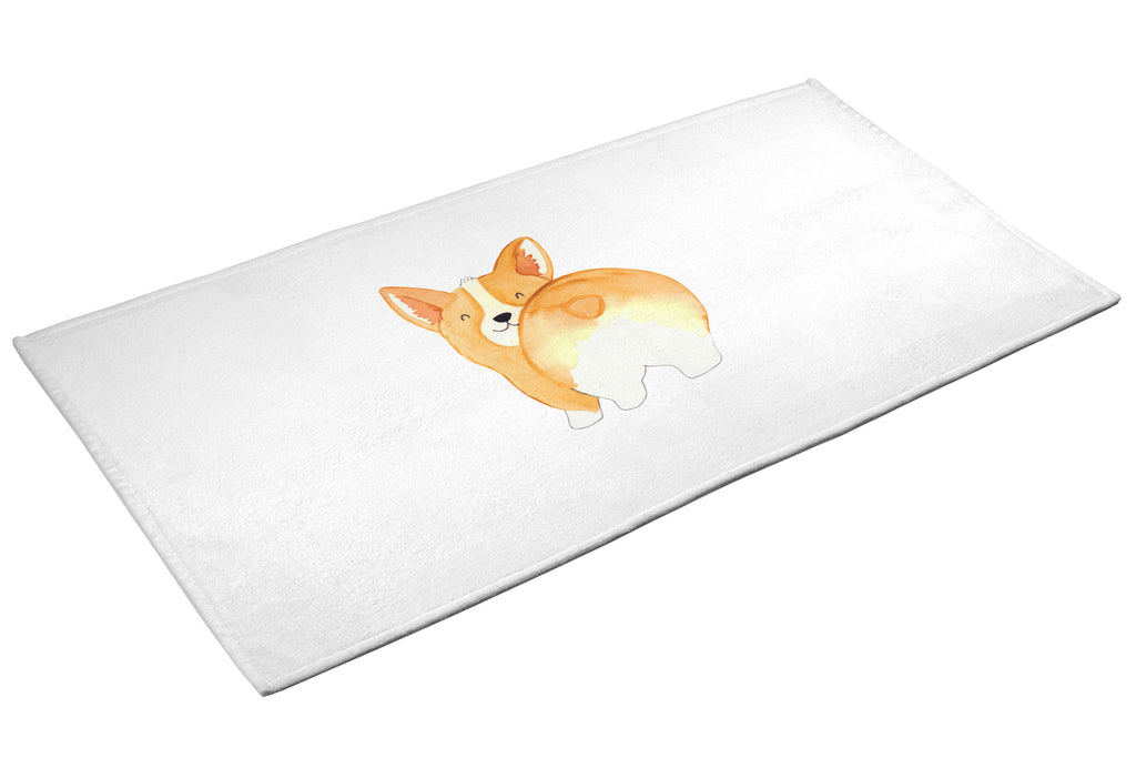 50 x 100 Handtuch Corgie Po Handtuch, Badehandtuch, Badezimmer, Handtücher, groß, Kinder, Baby, Hund, Hundemotiv, Haustier, Hunderasse, Tierliebhaber, Hundebesitzer, Sprüche, Corgie, Hundeliebe, Motivation, Selbstliebe, Spruch