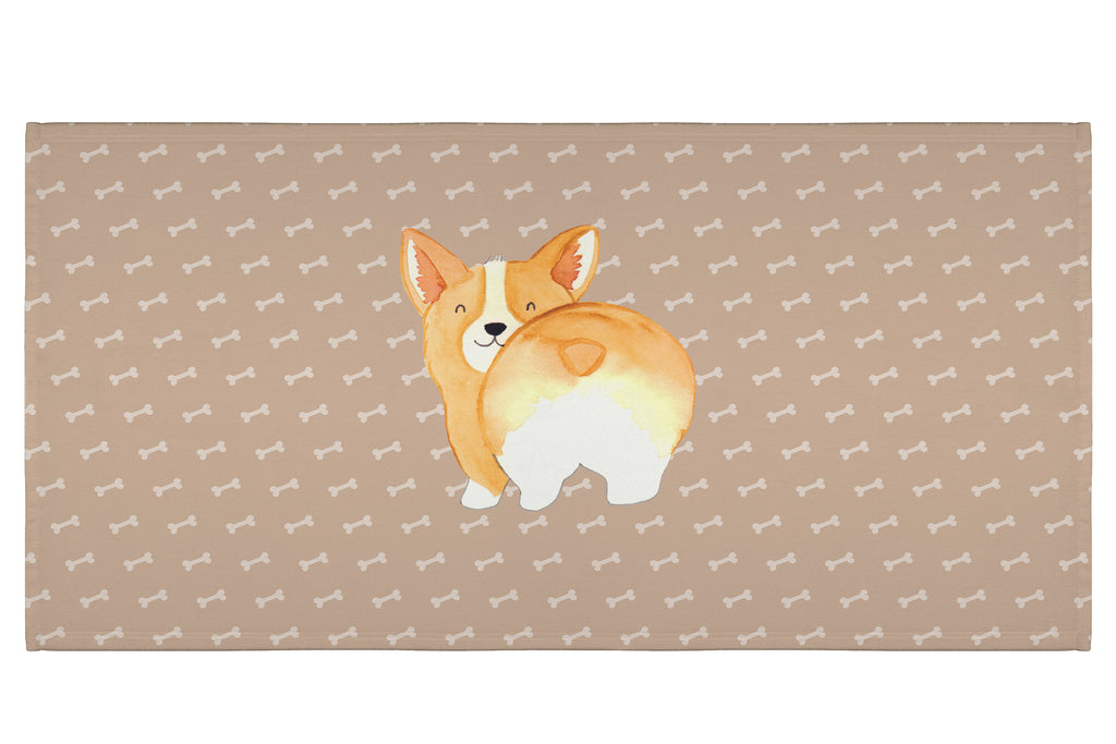 50 x 100 Handtuch Corgie Po Handtuch, Badehandtuch, Badezimmer, Handtücher, groß, Kinder, Baby, Hund, Hundemotiv, Haustier, Hunderasse, Tierliebhaber, Hundebesitzer, Sprüche, Corgie, Hundeliebe, Motivation, Selbstliebe, Spruch