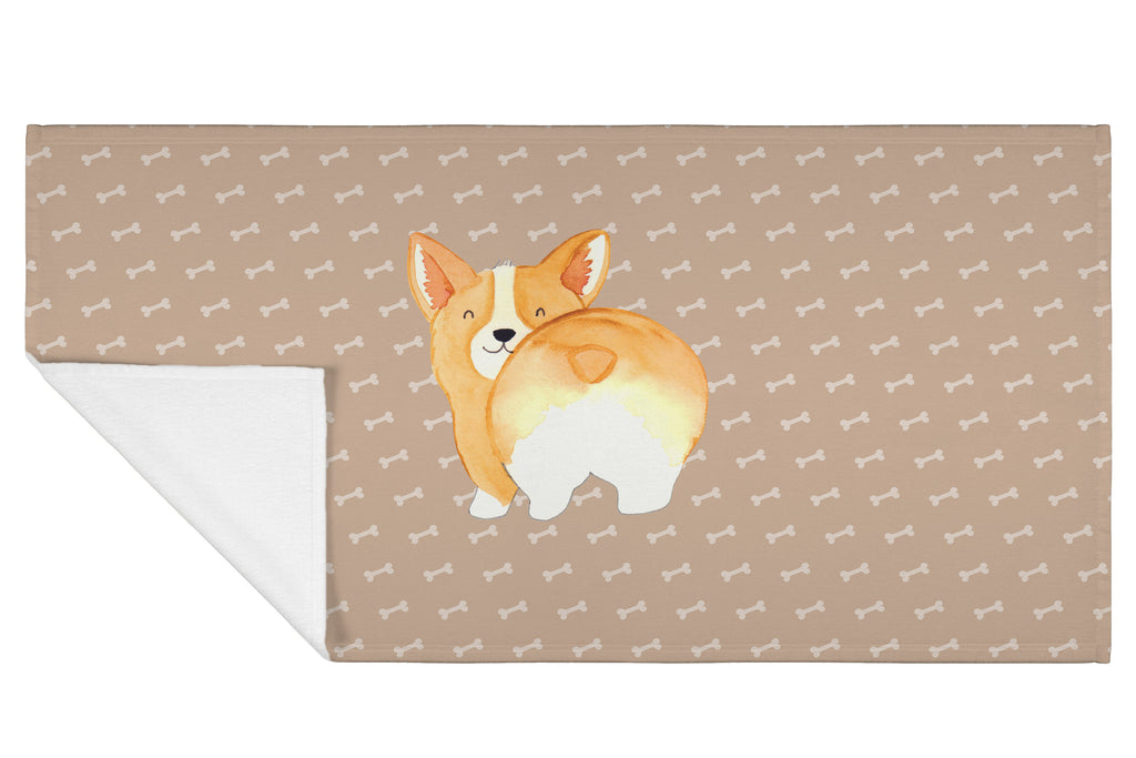 50 x 100 Handtuch Corgie Po Handtuch, Badehandtuch, Badezimmer, Handtücher, groß, Kinder, Baby, Hund, Hundemotiv, Haustier, Hunderasse, Tierliebhaber, Hundebesitzer, Sprüche, Corgie, Hundeliebe, Motivation, Selbstliebe, Spruch