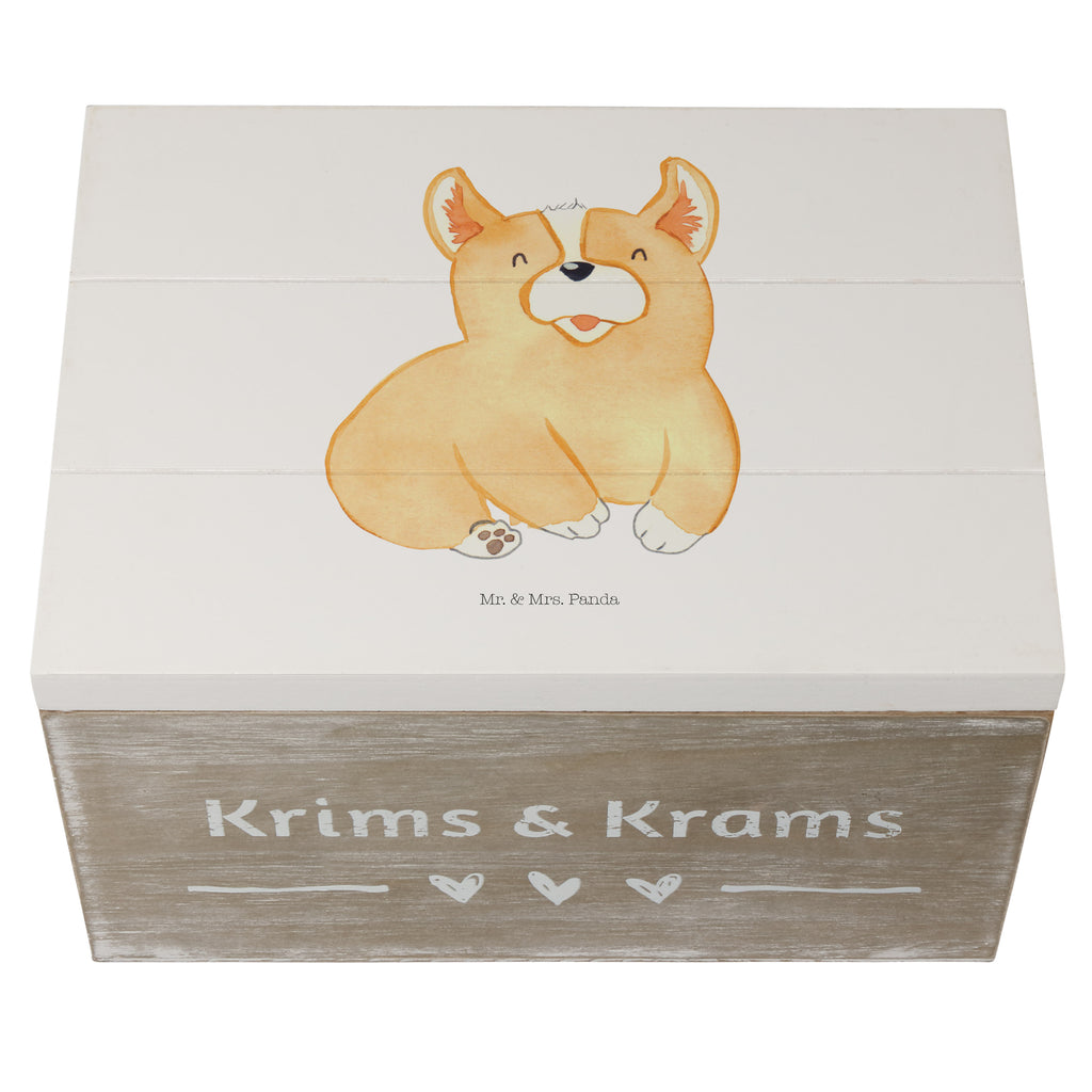 Holzkiste Corgie Holzkiste, Kiste, Schatzkiste, Truhe, Schatulle, XXL, Erinnerungsbox, Erinnerungskiste, Dekokiste, Aufbewahrungsbox, Hund, Hundemotiv, Haustier, Hunderasse, Tierliebhaber, Hundebesitzer, Sprüche, Corgie, Welsh Corgie Pembroke, britisch, Motivation, Spruch, Hundespruch, Lebensfreude