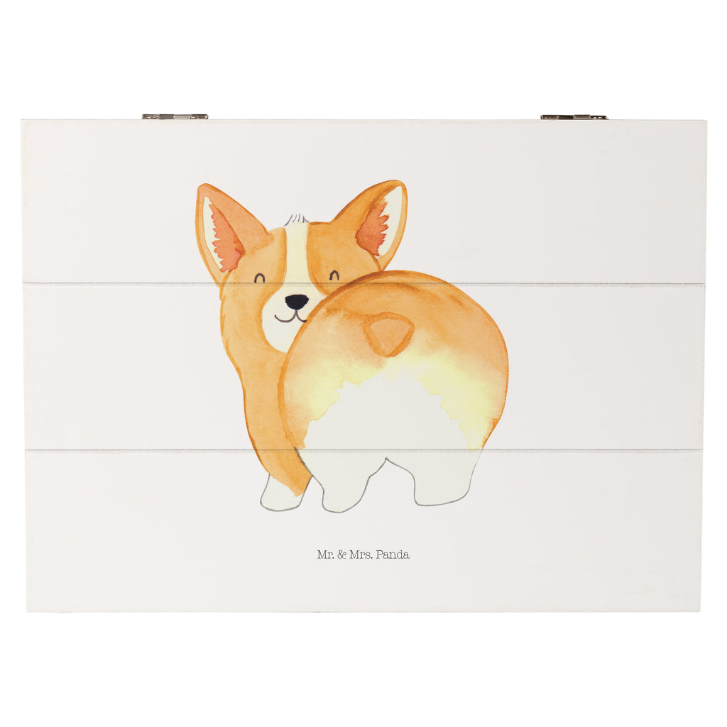 Holzkiste Corgie Po Holzkiste, Kiste, Schatzkiste, Truhe, Schatulle, XXL, Erinnerungsbox, Erinnerungskiste, Dekokiste, Aufbewahrungsbox, Hund, Hundemotiv, Haustier, Hunderasse, Tierliebhaber, Hundebesitzer, Sprüche, Corgie, Hundeliebe, Motivation, Selbstliebe, Spruch