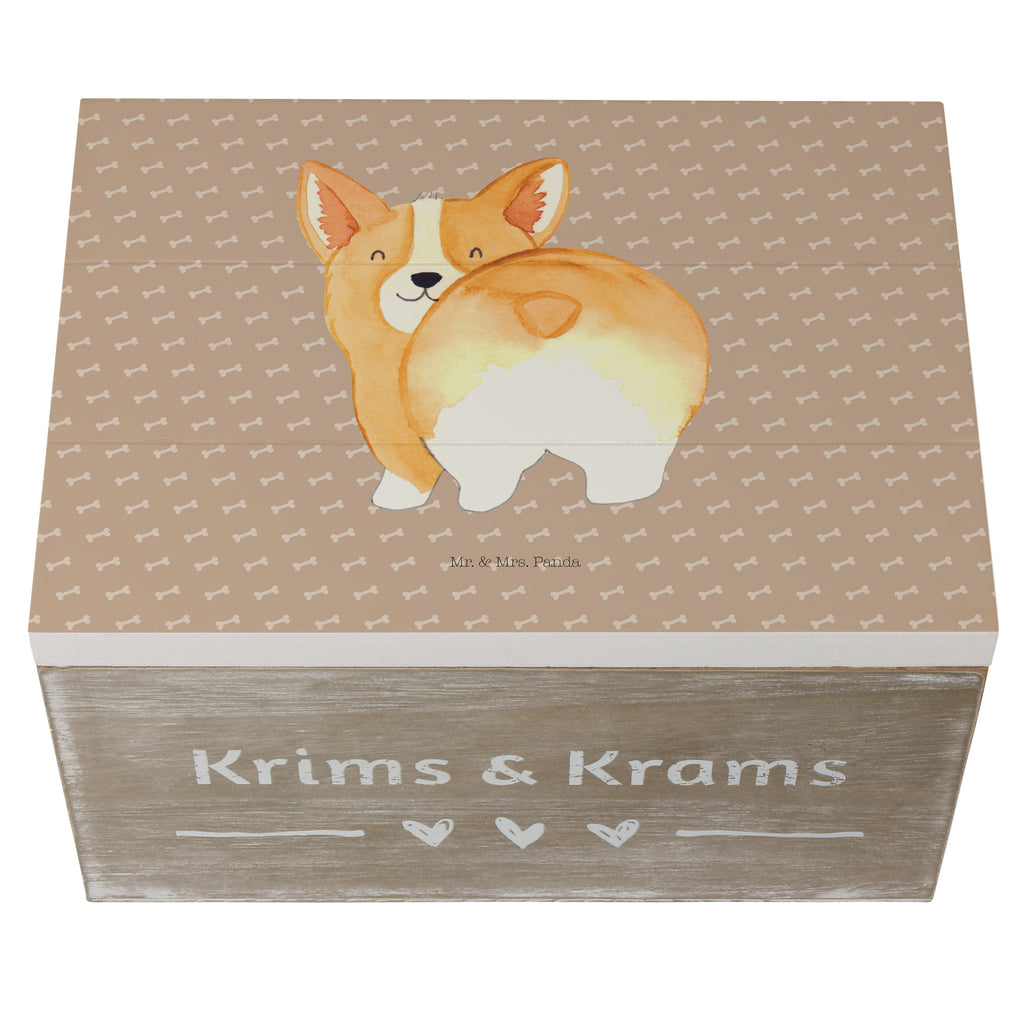 Holzkiste Corgie Po Holzkiste, Kiste, Schatzkiste, Truhe, Schatulle, XXL, Erinnerungsbox, Erinnerungskiste, Dekokiste, Aufbewahrungsbox, Hund, Hundemotiv, Haustier, Hunderasse, Tierliebhaber, Hundebesitzer, Sprüche, Corgie, Hundeliebe, Motivation, Selbstliebe, Spruch