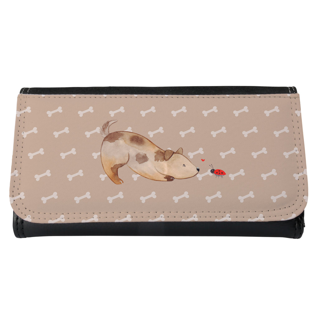Damen Portemonnaie Hund Marienkäfer Portemonnaie, Portemonee, Geldbörse, Damen, Groß, XXL, Geldbeutel, Portemonnaies, Hund, Hundemotiv, Haustier, Hunderasse, Tierliebhaber, Hundebesitzer, Sprüche, Hunde, Hundespruch, Marienkäfer, Mischling, Mischlinghund
