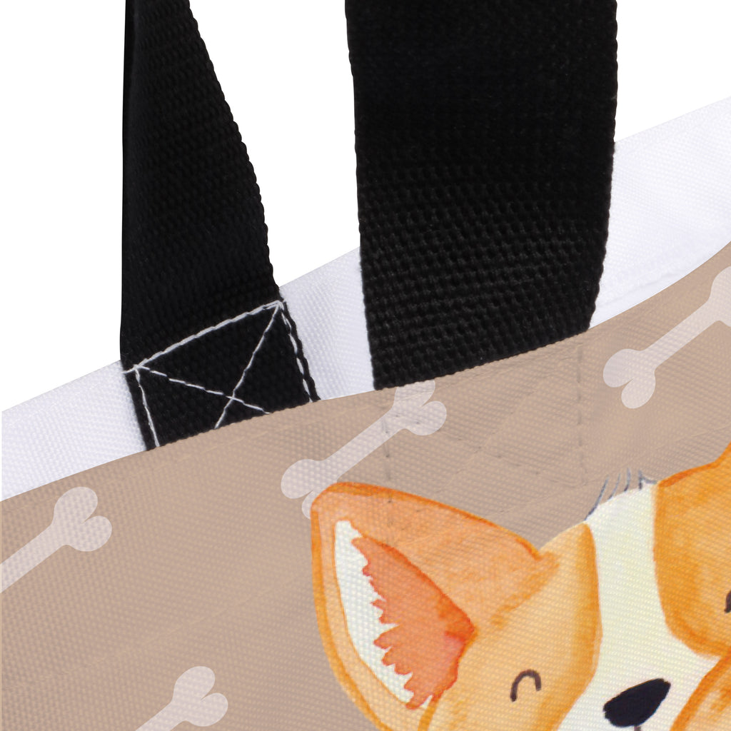Shopper Corgie Po Beutel, Einkaufstasche, Tasche, Strandtasche, Einkaufsbeutel, Shopper, Schultasche, Freizeittasche, Tragebeutel, Schulbeutel, Alltagstasche, Hund, Hundemotiv, Haustier, Hunderasse, Tierliebhaber, Hundebesitzer, Sprüche, Corgie, Hundeliebe, Motivation, Selbstliebe, Spruch