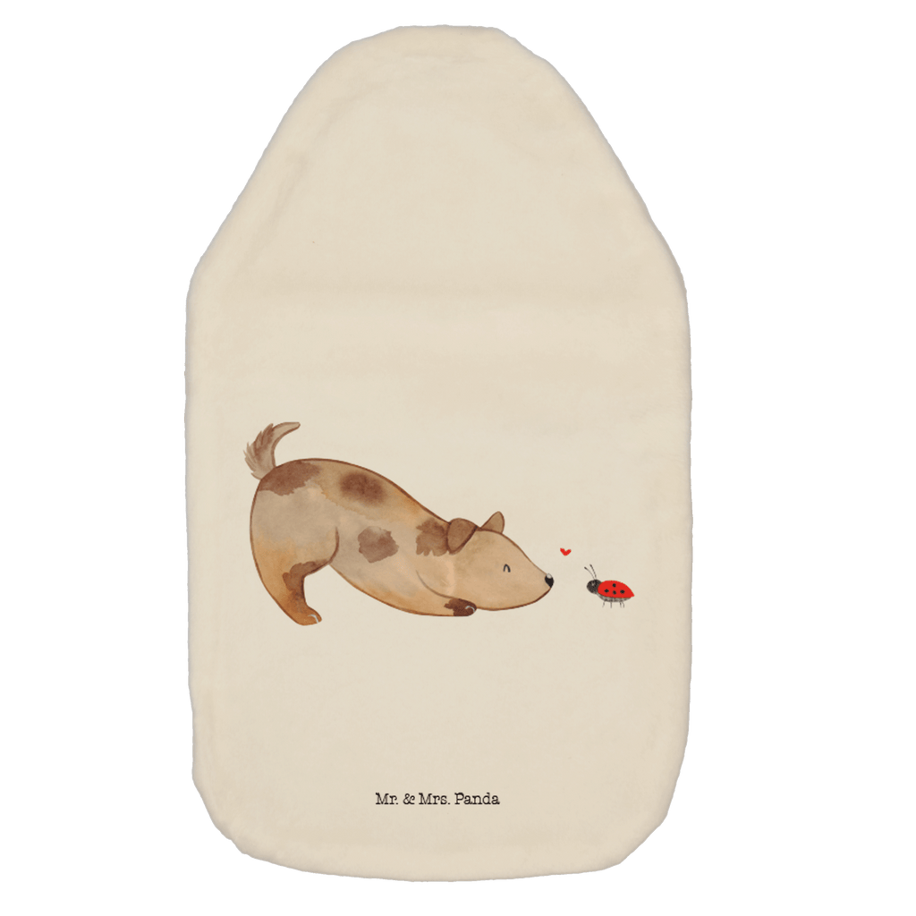 Wärmflasche Hund Marienkäfer Wärmekissen, Kinderwärmflasche, Körnerkissen, Wärmflaschenbezug, Wärmflasche mit Bezug, Hund, Hundemotiv, Haustier, Hunderasse, Tierliebhaber, Hundebesitzer, Sprüche, Hunde, Hundespruch, Marienkäfer, Mischling, Mischlinghund