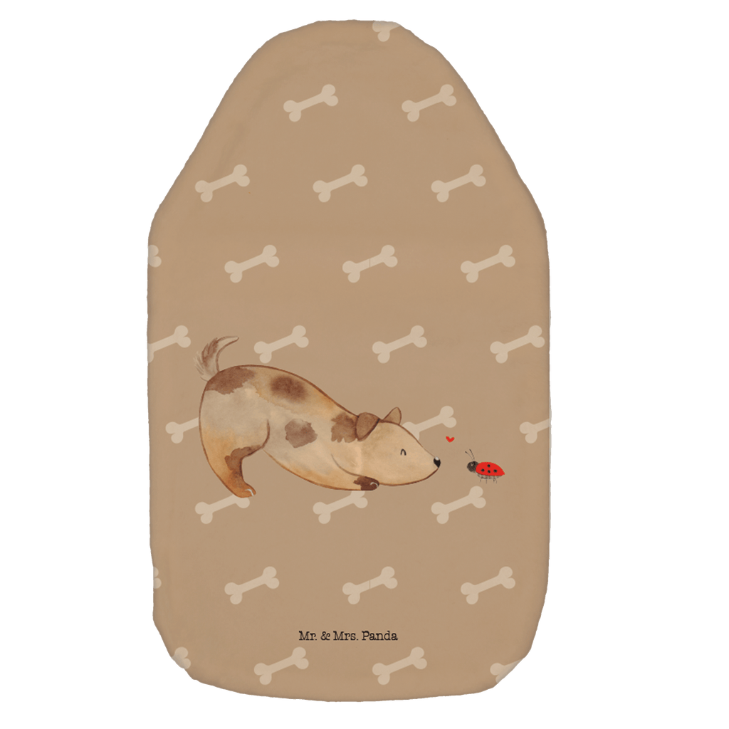 Wärmflasche Hund Marienkäfer Wärmekissen, Kinderwärmflasche, Körnerkissen, Wärmflaschenbezug, Wärmflasche mit Bezug, Hund, Hundemotiv, Haustier, Hunderasse, Tierliebhaber, Hundebesitzer, Sprüche, Hunde, Hundespruch, Marienkäfer, Mischling, Mischlinghund