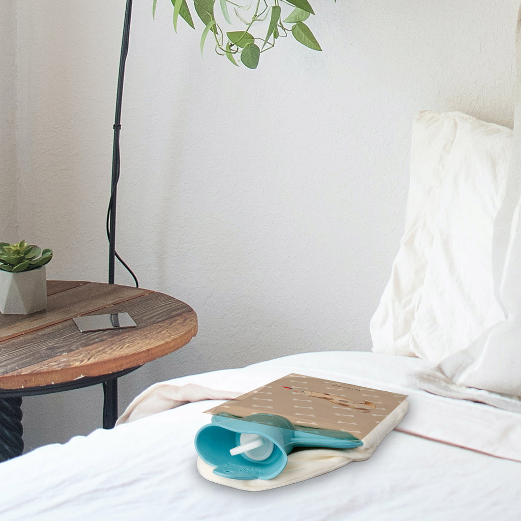 Wärmflasche Hund Marienkäfer Wärmekissen, Kinderwärmflasche, Körnerkissen, Wärmflaschenbezug, Wärmflasche mit Bezug, Hund, Hundemotiv, Haustier, Hunderasse, Tierliebhaber, Hundebesitzer, Sprüche, Hunde, Hundespruch, Marienkäfer, Mischling, Mischlinghund