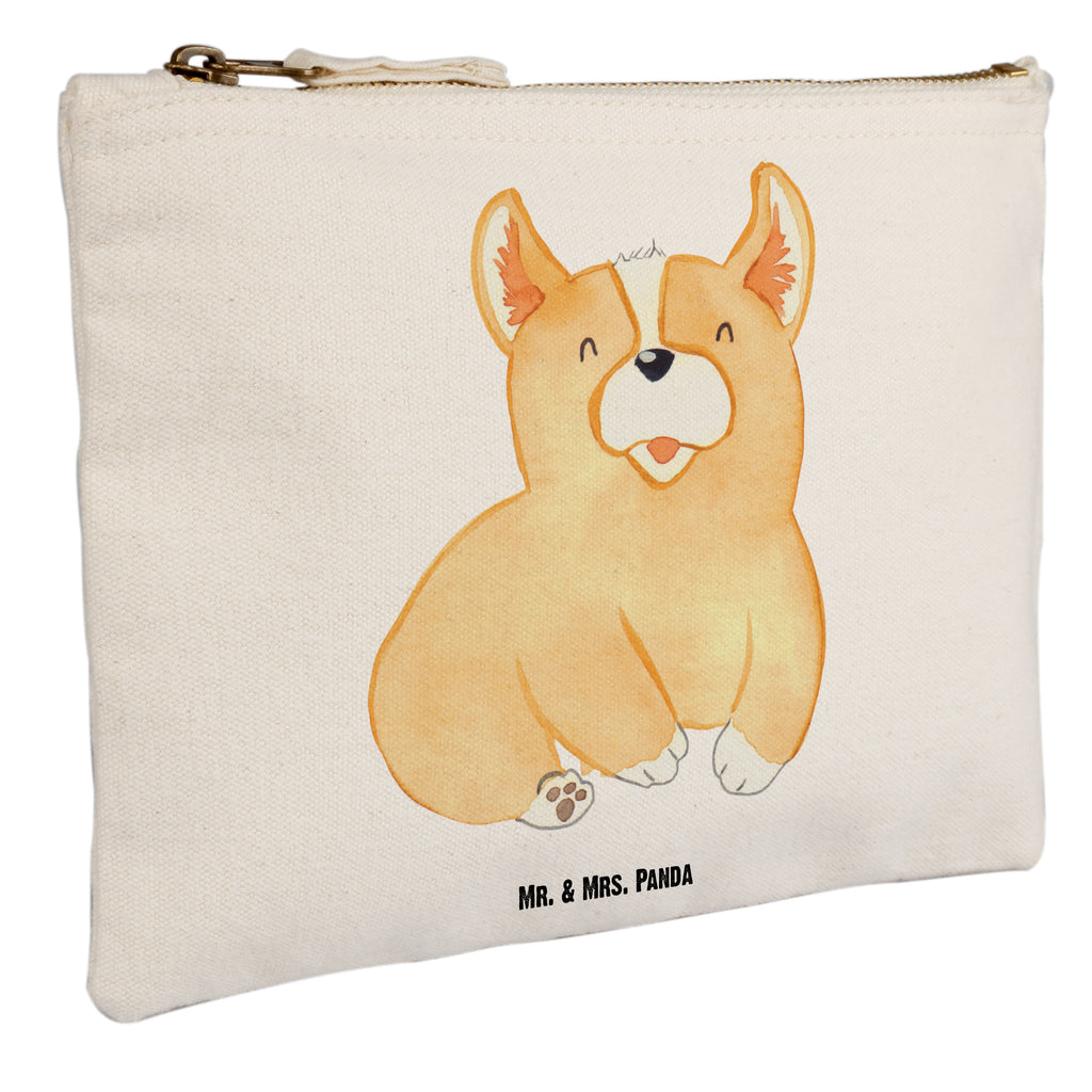 Schminktasche Corgie Schminktasche, Kosmetiktasche, Kosmetikbeutel, Stiftemäppchen, Etui, Federmappe, Makeup, XXL, Schminketui, Kosmetiketui, Schlamperetui, Hund, Hundemotiv, Haustier, Hunderasse, Tierliebhaber, Hundebesitzer, Sprüche, Corgie, Welsh Corgie Pembroke, britisch, Motivation, Spruch, Hundespruch, Lebensfreude