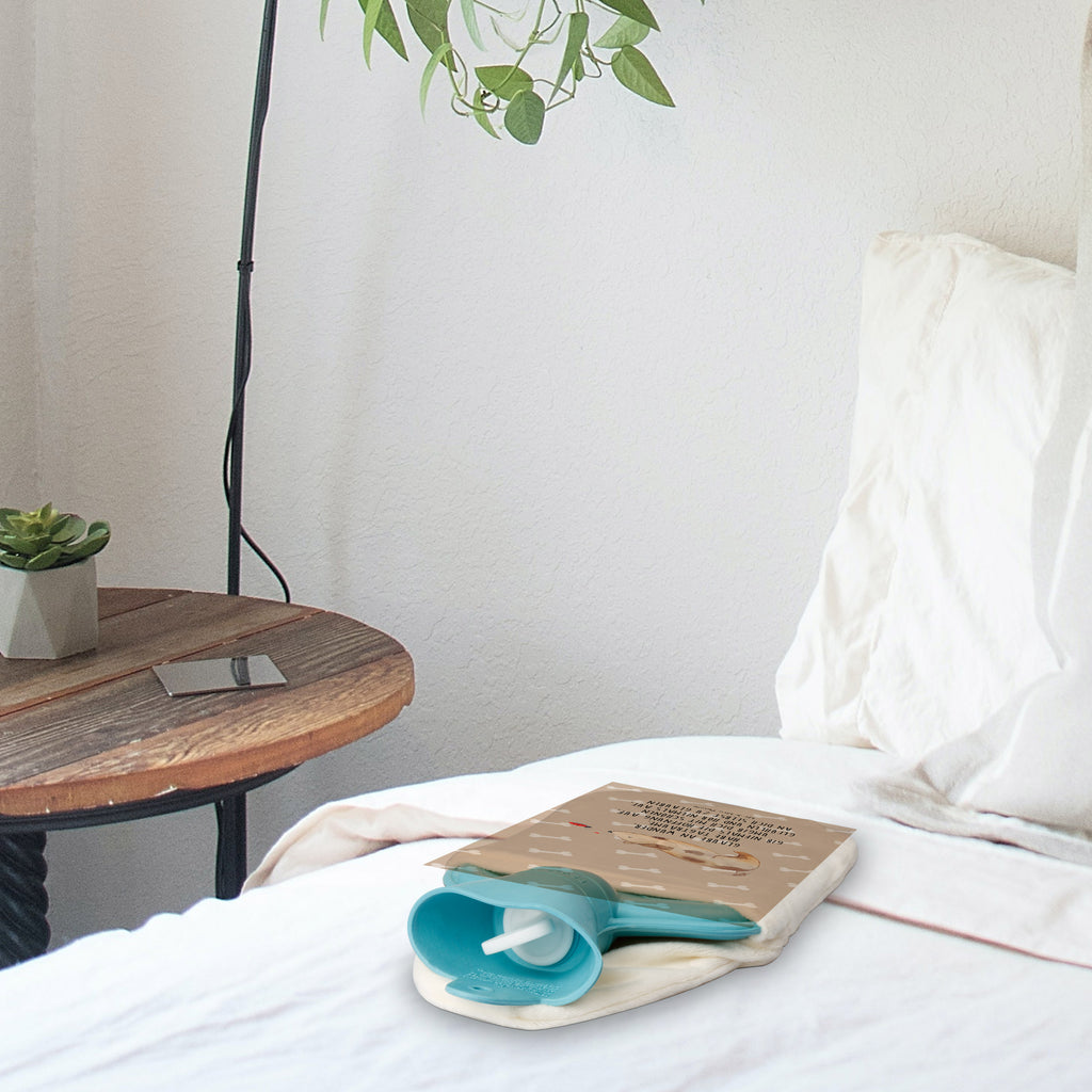 Wärmflasche Hund Marienkäfer Wärmekissen, Kinderwärmflasche, Körnerkissen, Wärmflaschenbezug, Wärmflasche mit Bezug, Hund, Hundemotiv, Haustier, Hunderasse, Tierliebhaber, Hundebesitzer, Sprüche, Hunde, Hundespruch, Marienkäfer, Mischling, Mischlinghund