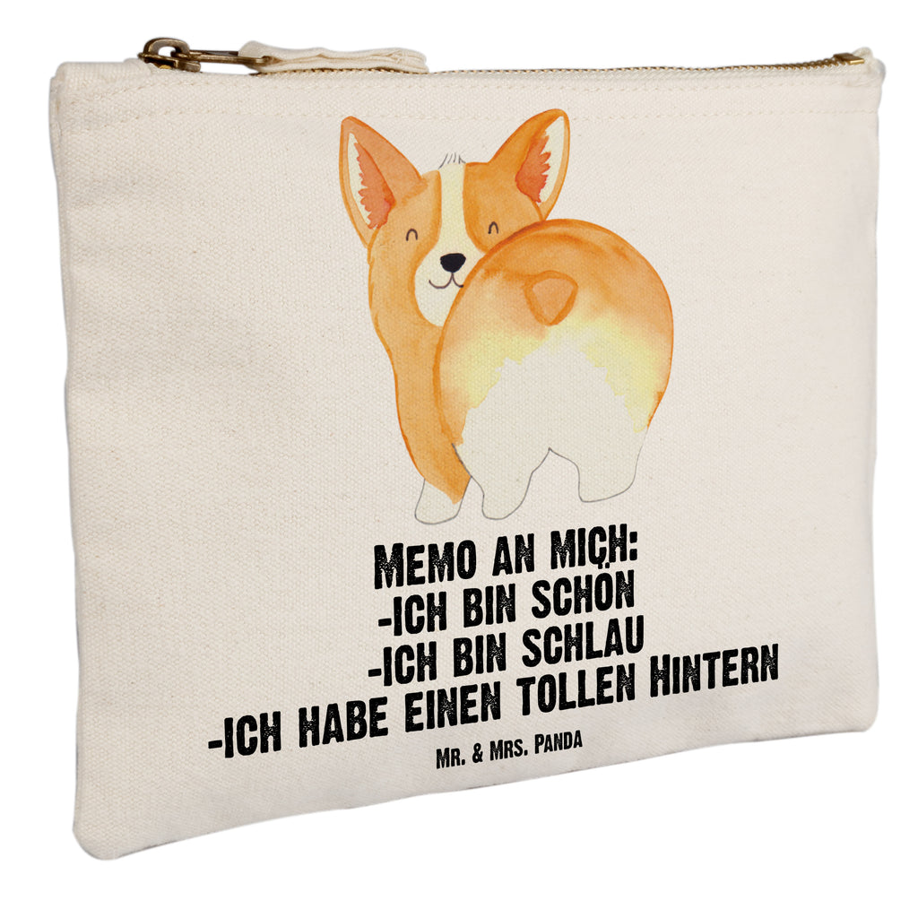 Schminktasche Corgie Po Schminktasche, Kosmetiktasche, Kosmetikbeutel, Stiftemäppchen, Etui, Federmappe, Makeup, XXL, Schminketui, Kosmetiketui, Schlamperetui, Hund, Hundemotiv, Haustier, Hunderasse, Tierliebhaber, Hundebesitzer, Sprüche, Corgie, Hundeliebe, Motivation, Selbstliebe, Spruch
