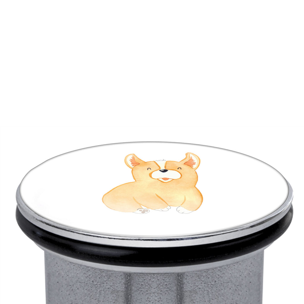 Waschbecken Stöpsel Corgie Abflussstöpsel, Stöpsel, Waschbecken, Ablaufgarnitur, Waschbecken Stopfen, Hund, Hundemotiv, Haustier, Hunderasse, Tierliebhaber, Hundebesitzer, Sprüche, Corgie, Welsh Corgie Pembroke, britisch, Motivation, Spruch, Hundespruch, Lebensfreude