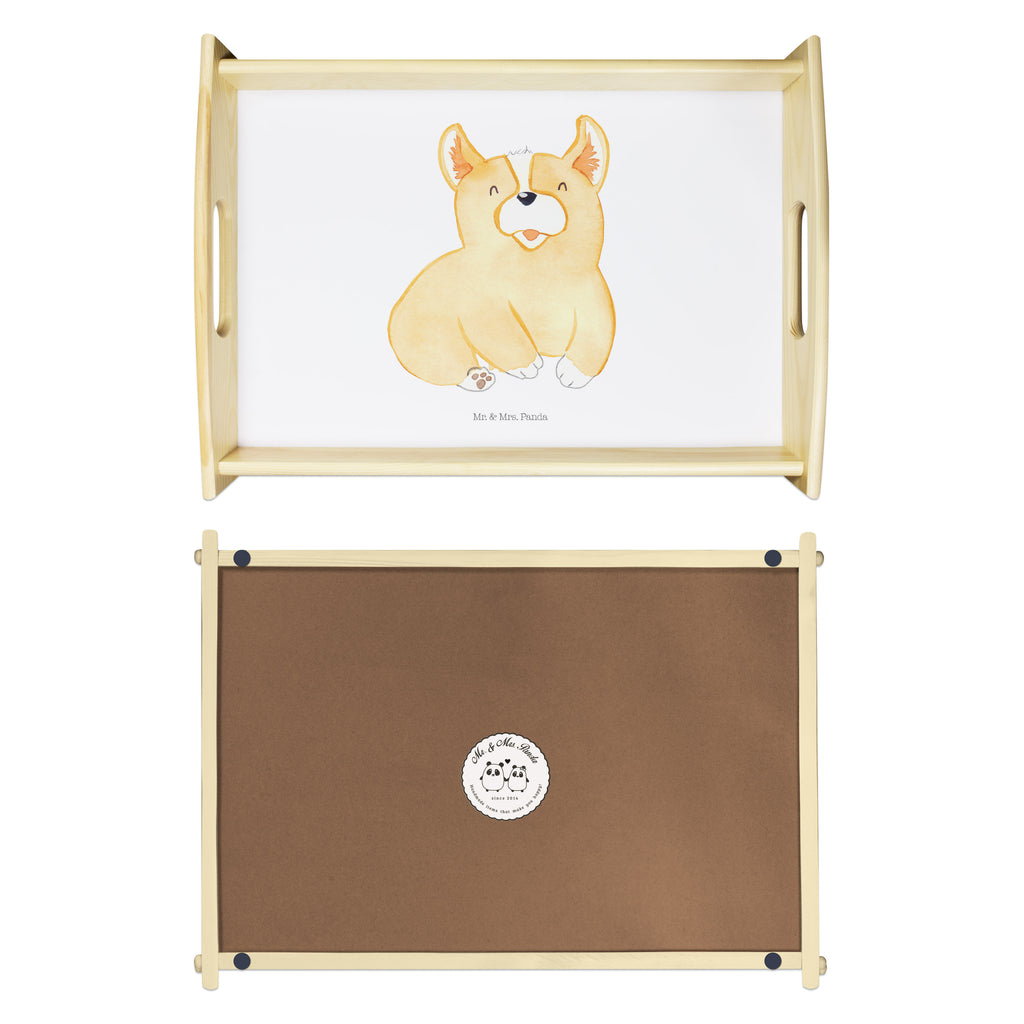 Serviertablett Corgie Tablett, Holztablett, Küchentablett, Dekotablett, Frühstückstablett, Hund, Hundemotiv, Haustier, Hunderasse, Tierliebhaber, Hundebesitzer, Sprüche, Corgie, Welsh Corgie Pembroke, britisch, Motivation, Spruch, Hundespruch, Lebensfreude