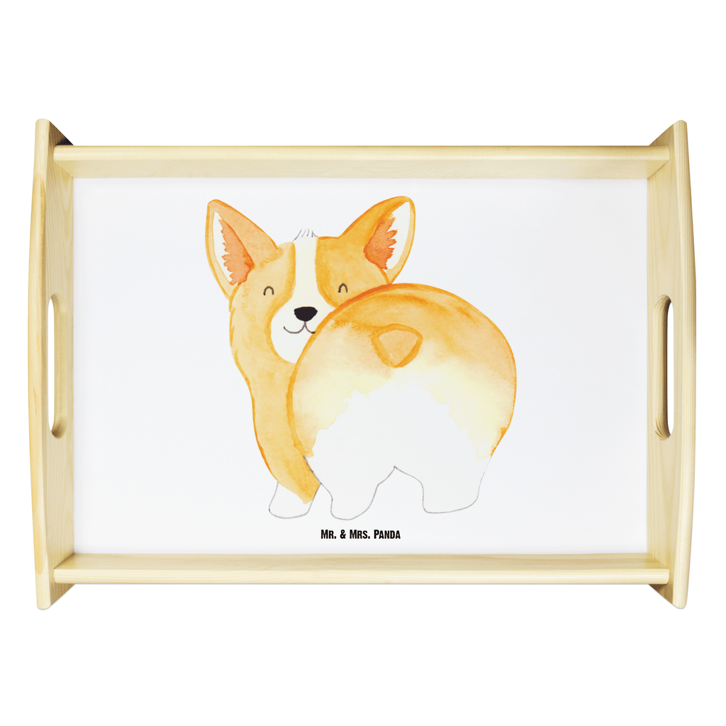 Serviertablett Corgie Po Tablett, Holztablett, Küchentablett, Dekotablett, Frühstückstablett, Hund, Hundemotiv, Haustier, Hunderasse, Tierliebhaber, Hundebesitzer, Sprüche, Corgie, Hundeliebe, Motivation, Selbstliebe, Spruch