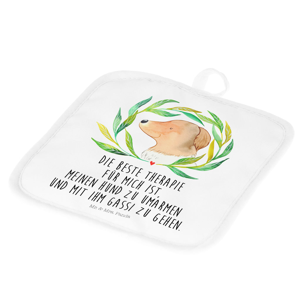 2er Set Topflappen  Hund Ranke Topflappen, Topfuntersetzer, Ofenhandschuh, Topflappen Set, Topflappen lustig, Topflappen mit Spruch, Hund, Hundemotiv, Haustier, Hunderasse, Tierliebhaber, Hundebesitzer, Sprüche, Ranke, Therapie, Selbsttherapie, Hundeliebe, Hundeglück, Hunde