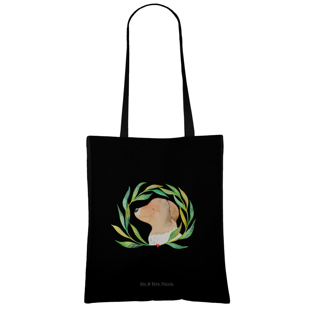 Tragetasche Hund Ranke Beuteltasche, Beutel, Einkaufstasche, Jutebeutel, Stoffbeutel, Hund, Hundemotiv, Haustier, Hunderasse, Tierliebhaber, Hundebesitzer, Sprüche, Ranke, Therapie, Selbsttherapie, Hundeliebe, Hundeglück, Hunde