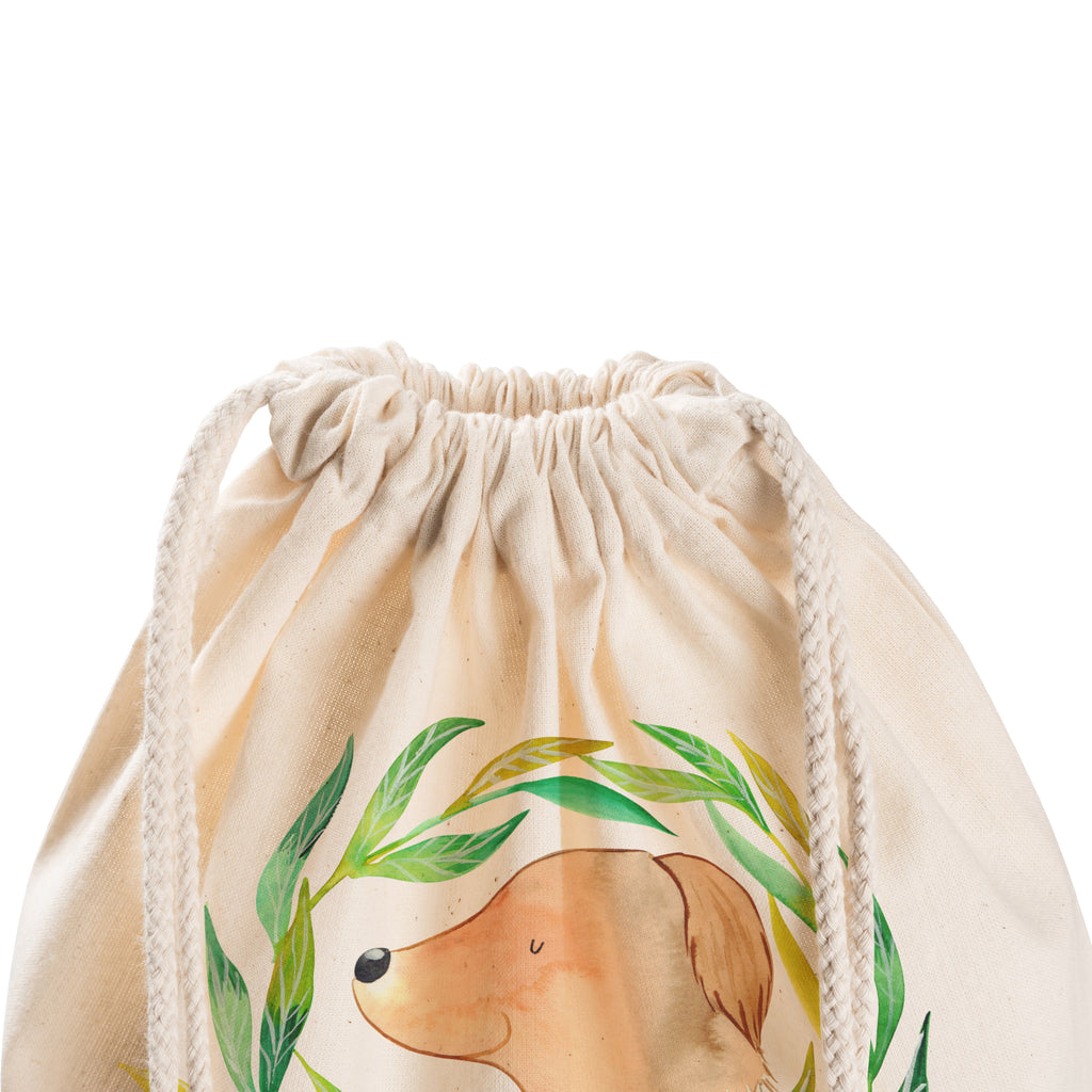 Sportbeutel Hund Ranke Turnbeutel, Beutel, Sporttasche, Tasche, Stoffbeutel, Hund, Hundemotiv, Haustier, Hunderasse, Tierliebhaber, Hundebesitzer, Sprüche, Ranke, Therapie, Selbsttherapie, Hundeliebe, Hundeglück, Hunde