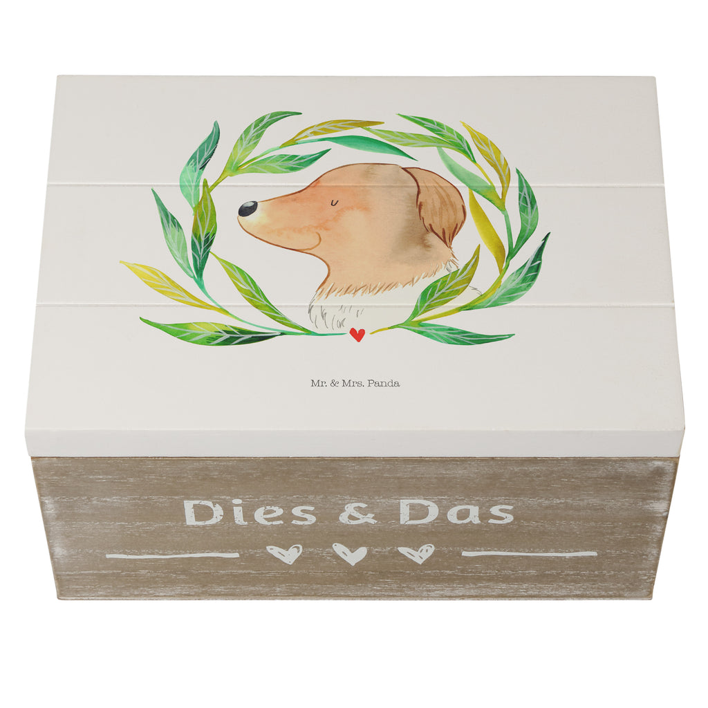 Holzkiste Hund Ranke Holzkiste, Kiste, Schatzkiste, Truhe, Schatulle, XXL, Erinnerungsbox, Erinnerungskiste, Dekokiste, Aufbewahrungsbox, Hund, Hundemotiv, Haustier, Hunderasse, Tierliebhaber, Hundebesitzer, Sprüche, Ranke, Therapie, Selbsttherapie, Hundeliebe, Hundeglück, Hunde