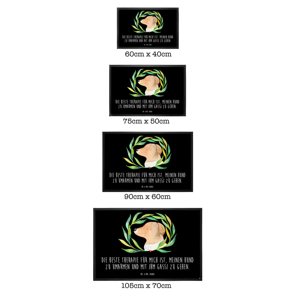 Fußmatte Hund Ranke Hund, Ranke, Therapie, Selbsttherapie, Hundeliebe, Hundeglück, Hunde Türvorleger, Schmutzmatte, Fußabtreter, Matte, Schmutzfänger, Fußabstreifer, Schmutzfangmatte, Türmatte, Motivfußmatte,  Haustürmatte, Vorleger  Hund, Hundemotiv, Haustier, Hunderasse, Tierliebhaber, Hundebesitzer, Sprüche