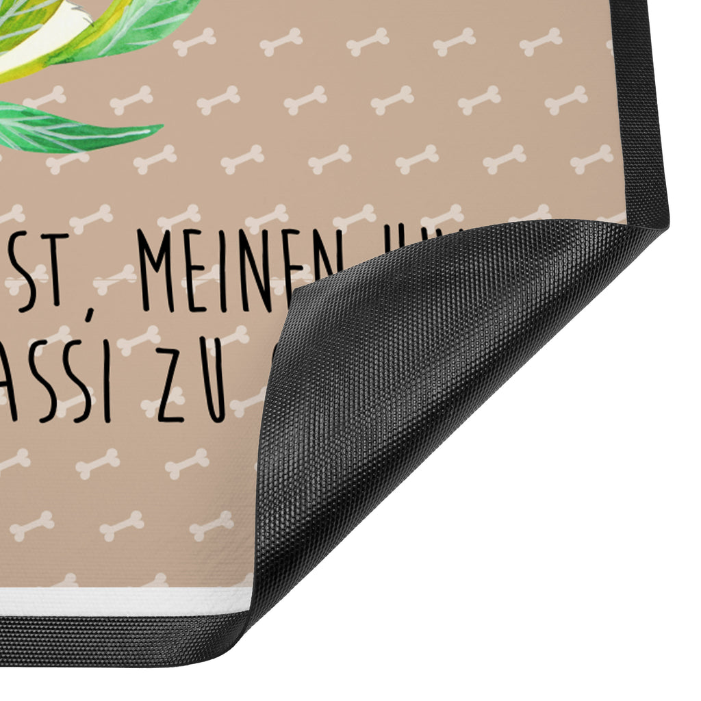 Fußmatte Hund Ranke Hund, Ranke, Therapie, Selbsttherapie, Hundeliebe, Hundeglück, Hunde Türvorleger, Schmutzmatte, Fußabtreter, Matte, Schmutzfänger, Fußabstreifer, Schmutzfangmatte, Türmatte, Motivfußmatte,  Haustürmatte, Vorleger  Hund, Hundemotiv, Haustier, Hunderasse, Tierliebhaber, Hundebesitzer, Sprüche