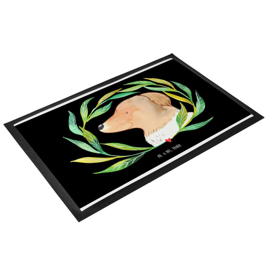 Fußmatte Hund Ranke Hund, Ranke, Therapie, Selbsttherapie, Hundeliebe, Hundeglück, Hunde Türvorleger, Schmutzmatte, Fußabtreter, Matte, Schmutzfänger, Fußabstreifer, Schmutzfangmatte, Türmatte, Motivfußmatte,  Haustürmatte, Vorleger  Hund, Hundemotiv, Haustier, Hunderasse, Tierliebhaber, Hundebesitzer, Sprüche