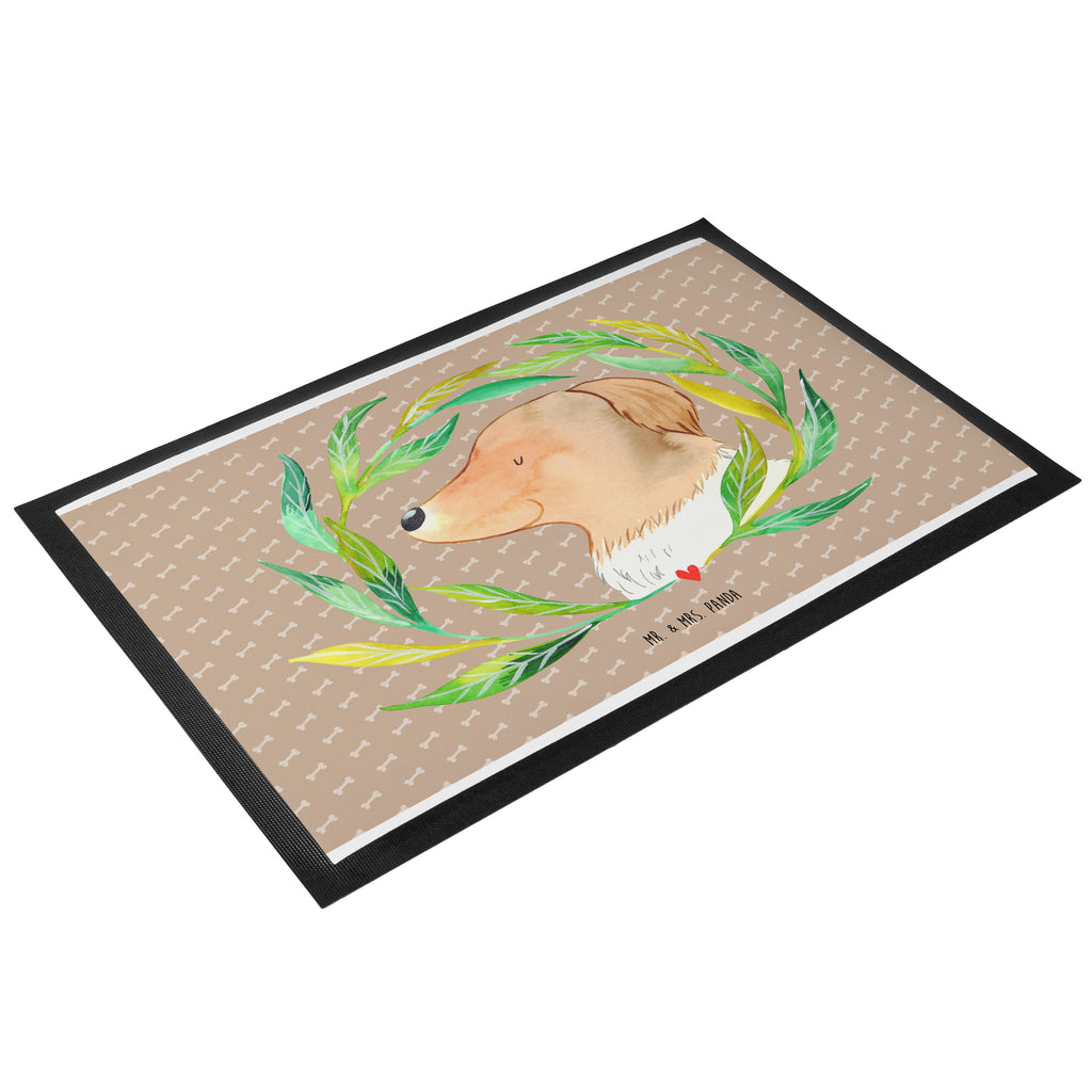 Fußmatte Hund Ranke Hund, Ranke, Therapie, Selbsttherapie, Hundeliebe, Hundeglück, Hunde Türvorleger, Schmutzmatte, Fußabtreter, Matte, Schmutzfänger, Fußabstreifer, Schmutzfangmatte, Türmatte, Motivfußmatte,  Haustürmatte, Vorleger  Hund, Hundemotiv, Haustier, Hunderasse, Tierliebhaber, Hundebesitzer, Sprüche