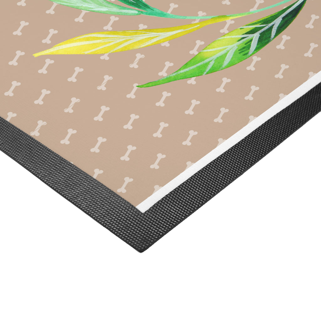 Fußmatte Hund Ranke Hund, Ranke, Therapie, Selbsttherapie, Hundeliebe, Hundeglück, Hunde Türvorleger, Schmutzmatte, Fußabtreter, Matte, Schmutzfänger, Fußabstreifer, Schmutzfangmatte, Türmatte, Motivfußmatte,  Haustürmatte, Vorleger  Hund, Hundemotiv, Haustier, Hunderasse, Tierliebhaber, Hundebesitzer, Sprüche