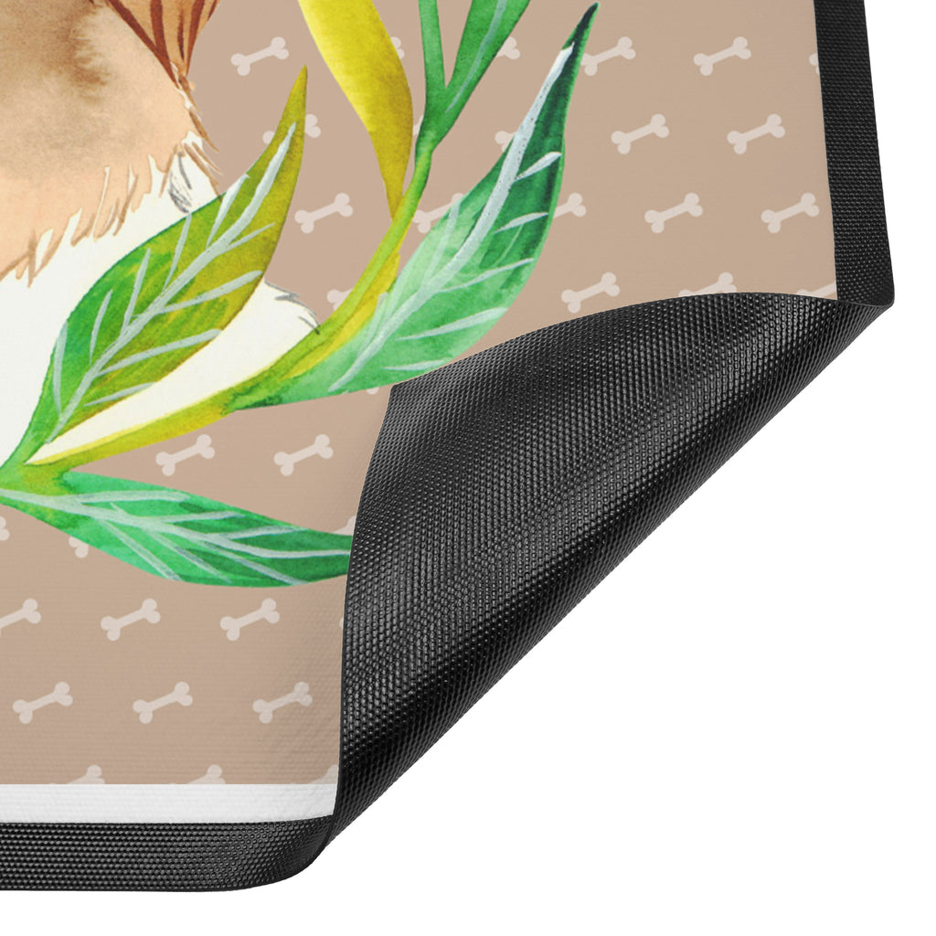 Fußmatte Hund Ranke Hund, Ranke, Therapie, Selbsttherapie, Hundeliebe, Hundeglück, Hunde Türvorleger, Schmutzmatte, Fußabtreter, Matte, Schmutzfänger, Fußabstreifer, Schmutzfangmatte, Türmatte, Motivfußmatte,  Haustürmatte, Vorleger  Hund, Hundemotiv, Haustier, Hunderasse, Tierliebhaber, Hundebesitzer, Sprüche