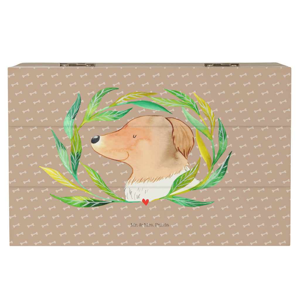 Holzkiste Hund Ranke Holzkiste, Kiste, Schatzkiste, Truhe, Schatulle, XXL, Erinnerungsbox, Erinnerungskiste, Dekokiste, Aufbewahrungsbox, Hund, Hundemotiv, Haustier, Hunderasse, Tierliebhaber, Hundebesitzer, Sprüche, Ranke, Therapie, Selbsttherapie, Hundeliebe, Hundeglück, Hunde