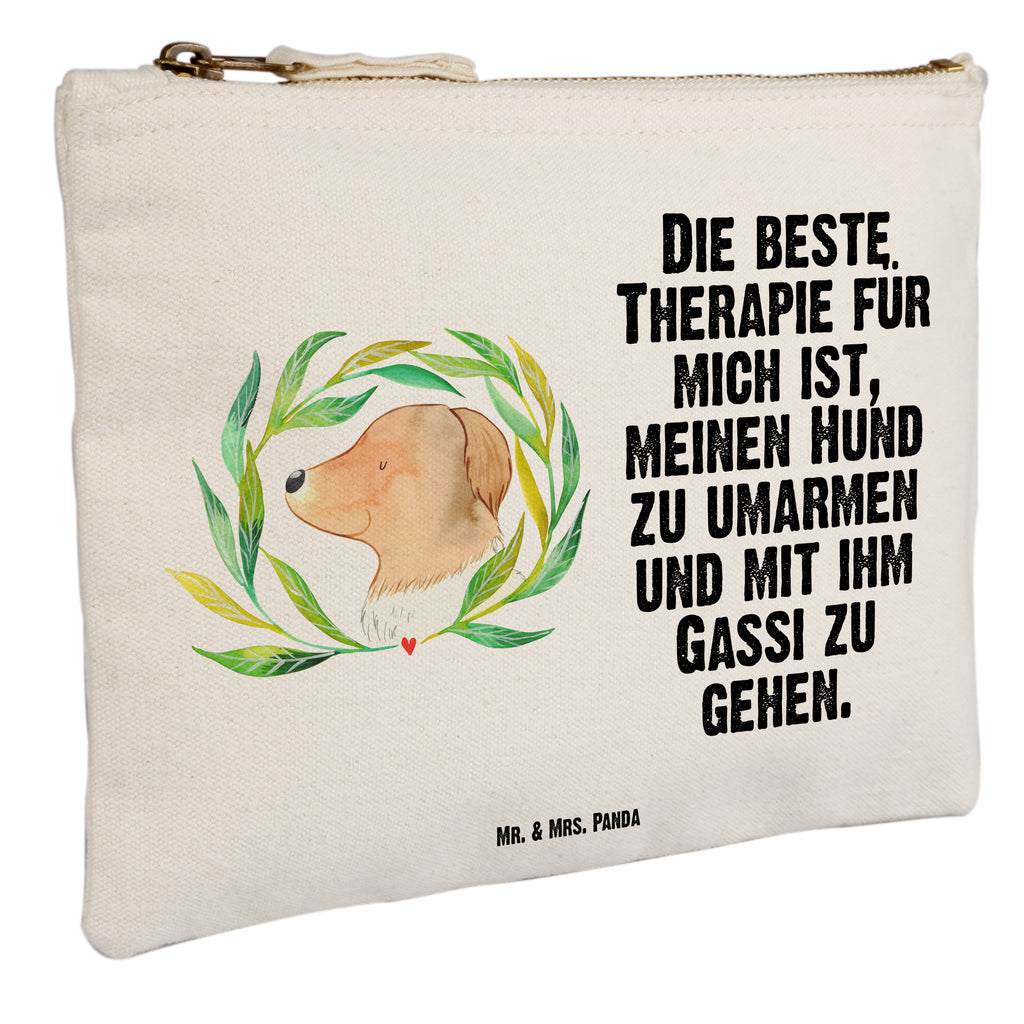 Schminktasche Hund Ranke Schminktasche, Kosmetiktasche, Kosmetikbeutel, Stiftemäppchen, Etui, Federmappe, Makeup, XXL, Schminketui, Kosmetiketui, Schlamperetui, Hund, Hundemotiv, Haustier, Hunderasse, Tierliebhaber, Hundebesitzer, Sprüche, Ranke, Therapie, Selbsttherapie, Hundeliebe, Hundeglück, Hunde
