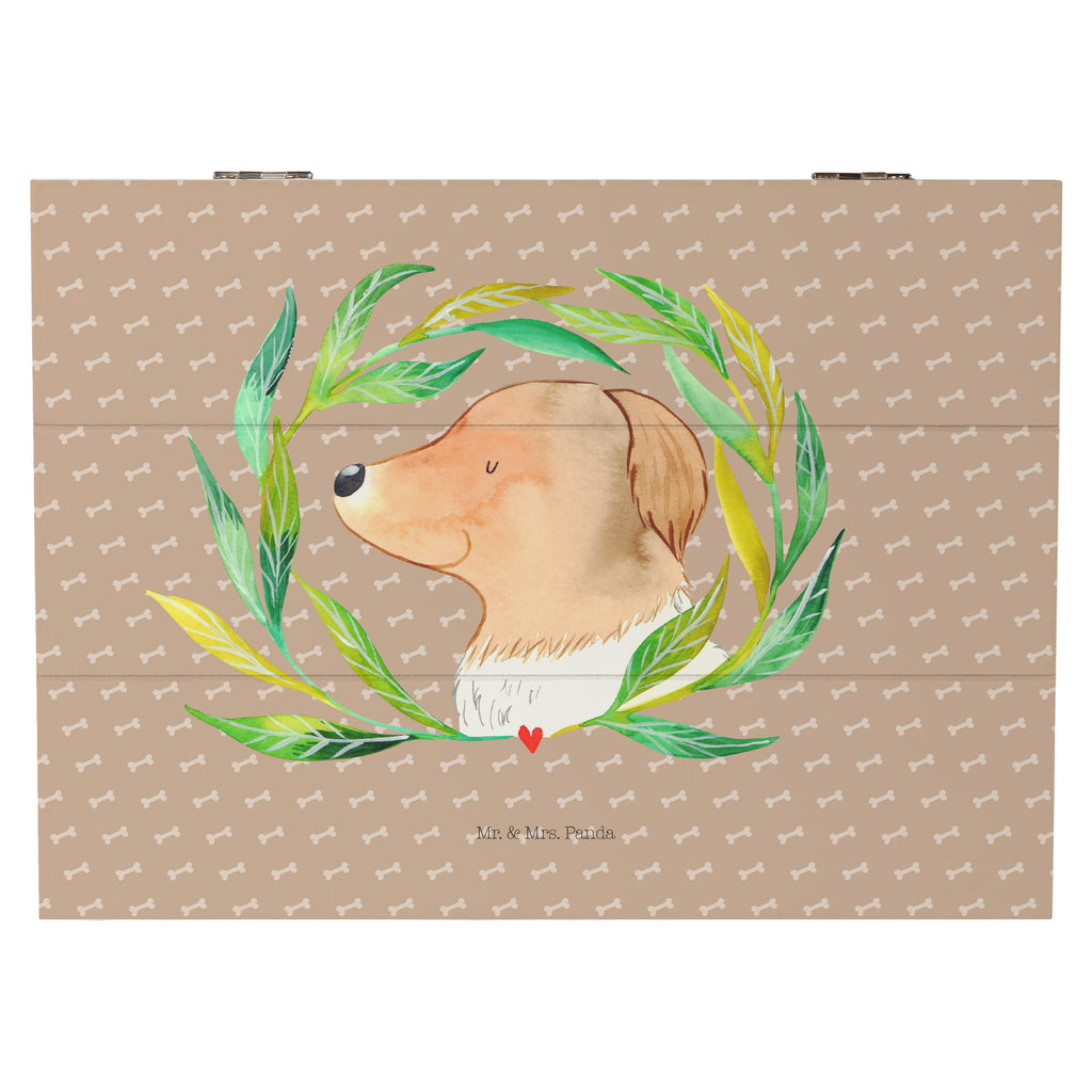 Holzkiste Hund Ranke Holzkiste, Kiste, Schatzkiste, Truhe, Schatulle, XXL, Erinnerungsbox, Erinnerungskiste, Dekokiste, Aufbewahrungsbox, Hund, Hundemotiv, Haustier, Hunderasse, Tierliebhaber, Hundebesitzer, Sprüche, Ranke, Therapie, Selbsttherapie, Hundeliebe, Hundeglück, Hunde