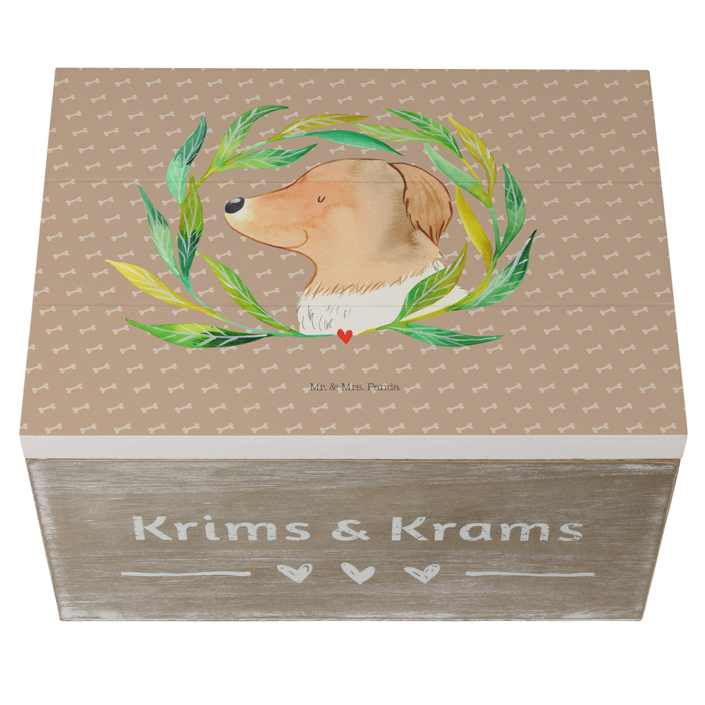 Holzkiste Hund Ranke Holzkiste, Kiste, Schatzkiste, Truhe, Schatulle, XXL, Erinnerungsbox, Erinnerungskiste, Dekokiste, Aufbewahrungsbox, Hund, Hundemotiv, Haustier, Hunderasse, Tierliebhaber, Hundebesitzer, Sprüche, Ranke, Therapie, Selbsttherapie, Hundeliebe, Hundeglück, Hunde