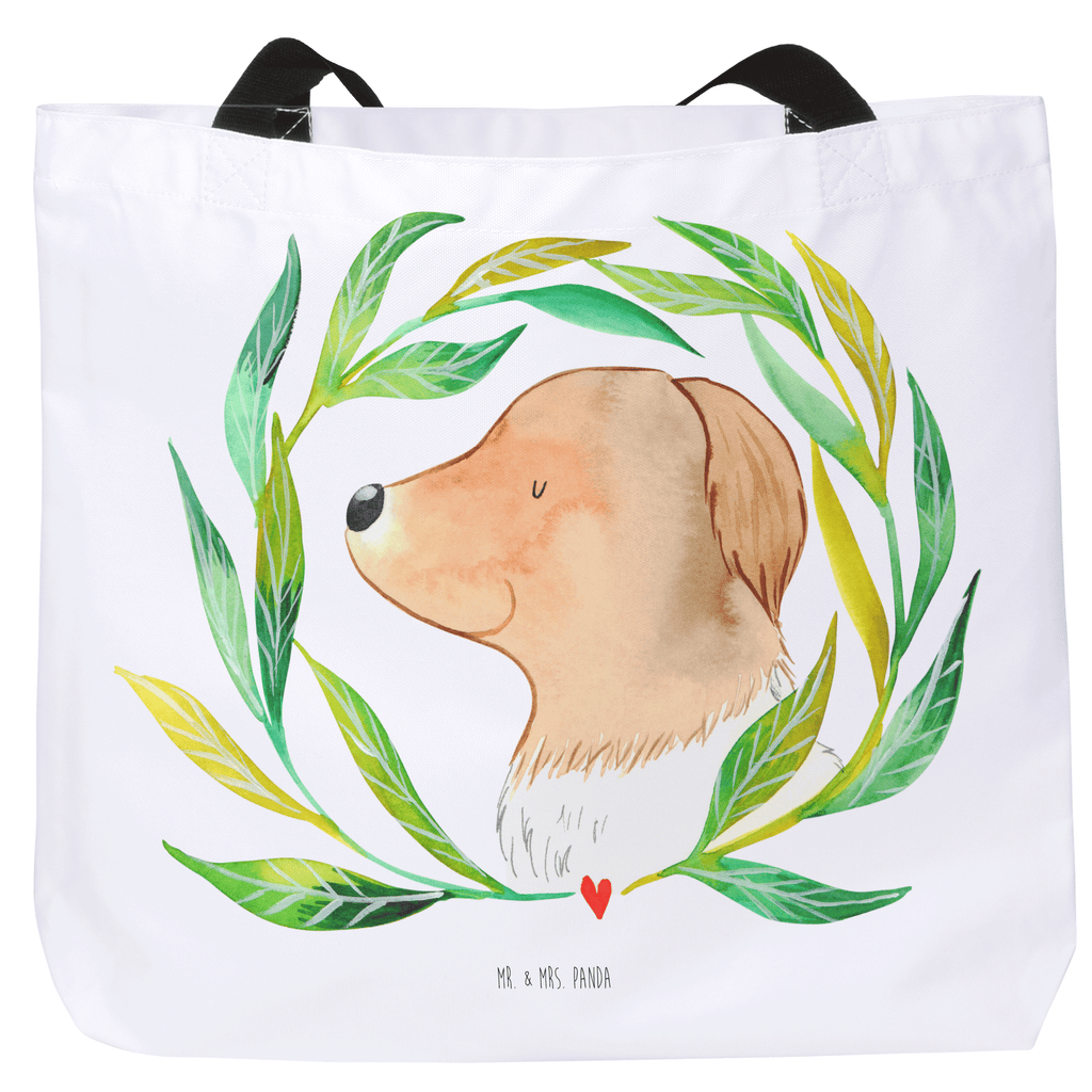 Shopper Hund Ranke Beutel, Einkaufstasche, Tasche, Strandtasche, Einkaufsbeutel, Shopper, Schultasche, Freizeittasche, Tragebeutel, Schulbeutel, Alltagstasche, Hund, Hundemotiv, Haustier, Hunderasse, Tierliebhaber, Hundebesitzer, Sprüche, Ranke, Therapie, Selbsttherapie, Hundeliebe, Hundeglück, Hunde