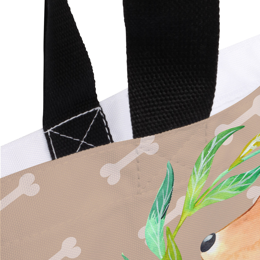 Shopper Hund Ranke Beutel, Einkaufstasche, Tasche, Strandtasche, Einkaufsbeutel, Shopper, Schultasche, Freizeittasche, Tragebeutel, Schulbeutel, Alltagstasche, Hund, Hundemotiv, Haustier, Hunderasse, Tierliebhaber, Hundebesitzer, Sprüche, Ranke, Therapie, Selbsttherapie, Hundeliebe, Hundeglück, Hunde