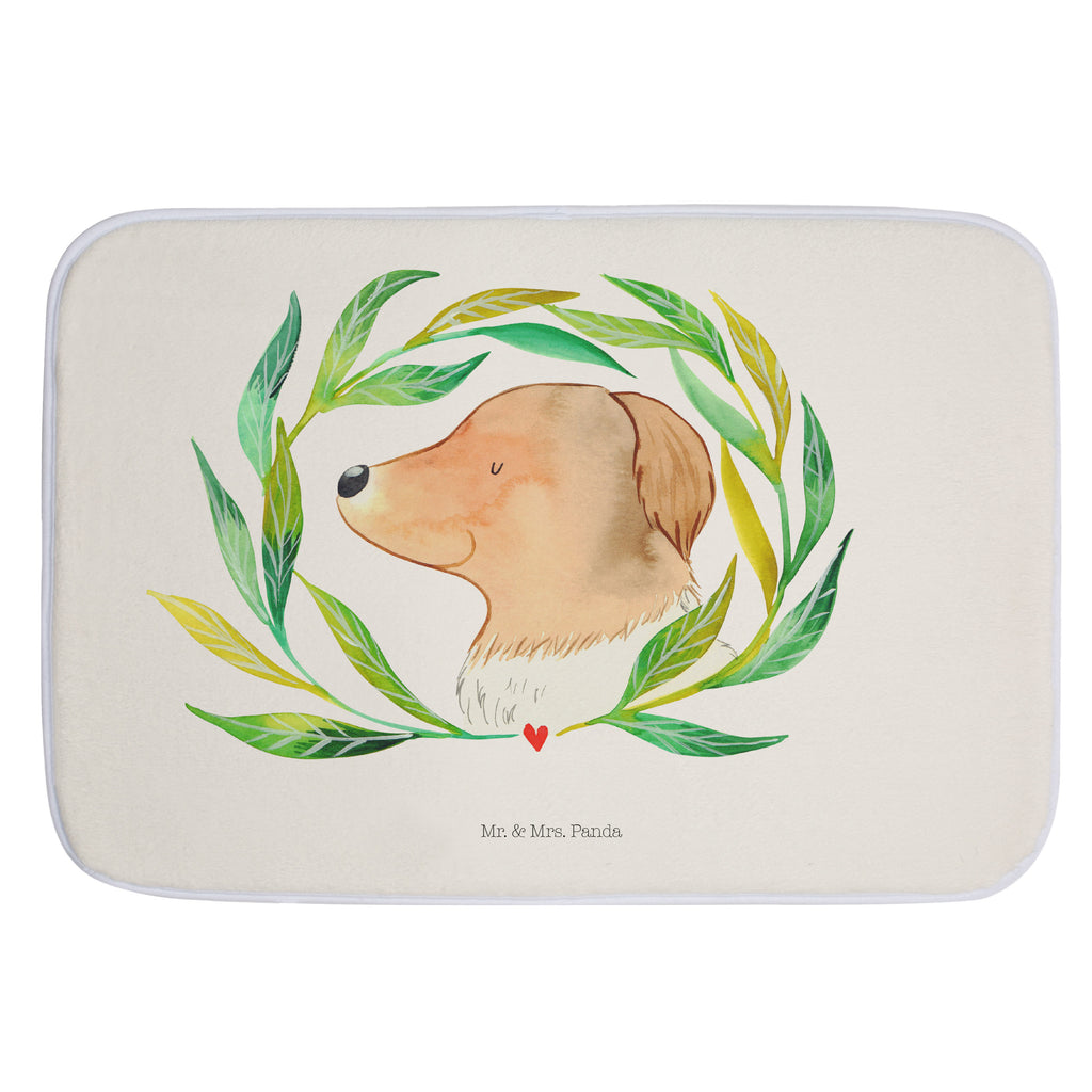 Badvorleger Hund Ranke Badematte, Badteppich, Duschvorleger, Badezimmerteppich, Badezimmermatte, Badvorleger, Duschmatte, Duschteppich, Hund, Hundemotiv, Haustier, Hunderasse, Tierliebhaber, Hundebesitzer, Sprüche, Ranke, Therapie, Selbsttherapie, Hundeliebe, Hundeglück, Hunde
