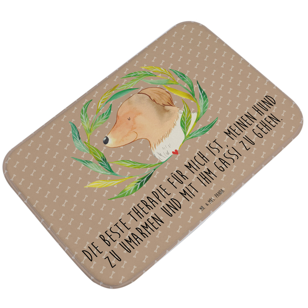 Badvorleger Hund Ranke Badematte, Badteppich, Duschvorleger, Badezimmerteppich, Badezimmermatte, Badvorleger, Duschmatte, Duschteppich, Hund, Hundemotiv, Haustier, Hunderasse, Tierliebhaber, Hundebesitzer, Sprüche, Ranke, Therapie, Selbsttherapie, Hundeliebe, Hundeglück, Hunde