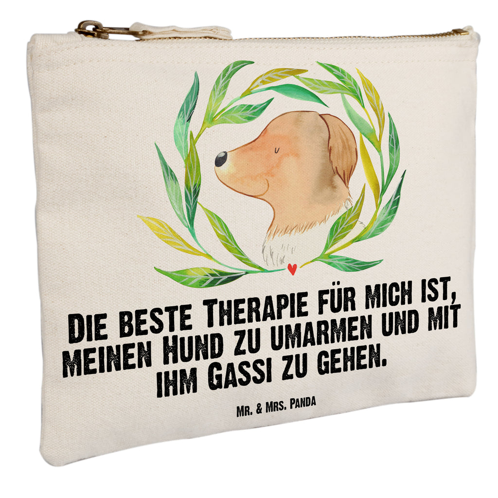 Schminktasche Hund Ranke Schminktasche, Kosmetiktasche, Kosmetikbeutel, Stiftemäppchen, Etui, Federmappe, Makeup, XXL, Schminketui, Kosmetiketui, Schlamperetui, Hund, Hundemotiv, Haustier, Hunderasse, Tierliebhaber, Hundebesitzer, Sprüche, Ranke, Therapie, Selbsttherapie, Hundeliebe, Hundeglück, Hunde