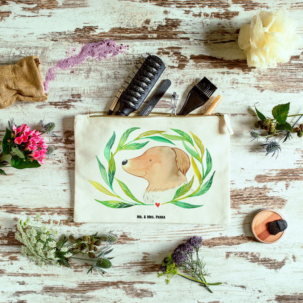 Schminktasche Hund Ranke Schminktasche, Kosmetiktasche, Kosmetikbeutel, Stiftemäppchen, Etui, Federmappe, Makeup, XXL, Schminketui, Kosmetiketui, Schlamperetui, Hund, Hundemotiv, Haustier, Hunderasse, Tierliebhaber, Hundebesitzer, Sprüche, Ranke, Therapie, Selbsttherapie, Hundeliebe, Hundeglück, Hunde