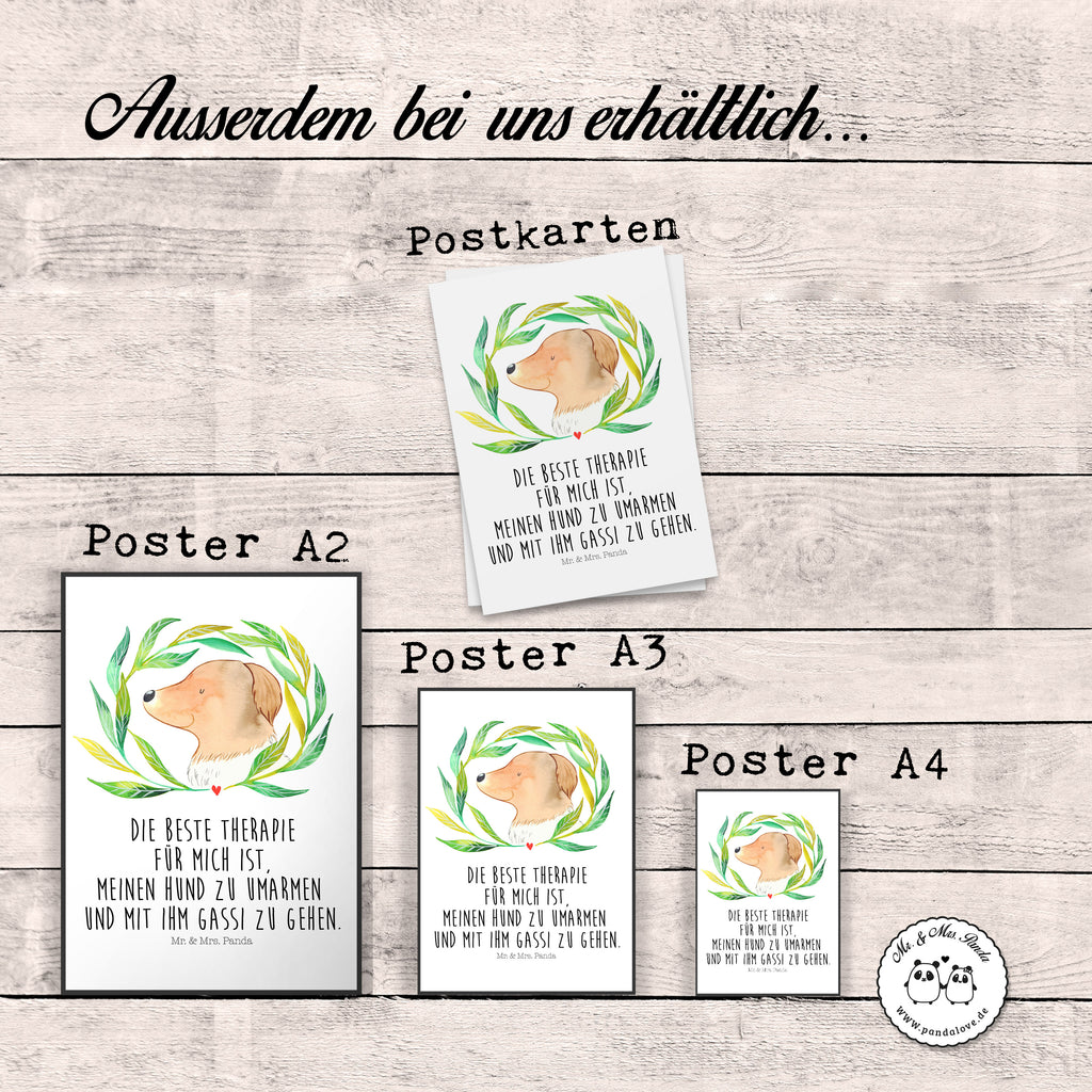 Poster Hund Ranke Poster, Wandposter, Bild, Wanddeko, Küchenposter, Kinderposter, Wanddeko Bild, Raumdekoration, Wanddekoration, Handgemaltes Poster, Mr. & Mrs. Panda Poster, Designposter, Kunstdruck, Posterdruck, Hund, Hundemotiv, Haustier, Hunderasse, Tierliebhaber, Hundebesitzer, Sprüche, Ranke, Therapie, Selbsttherapie, Hundeliebe, Hundeglück, Hunde