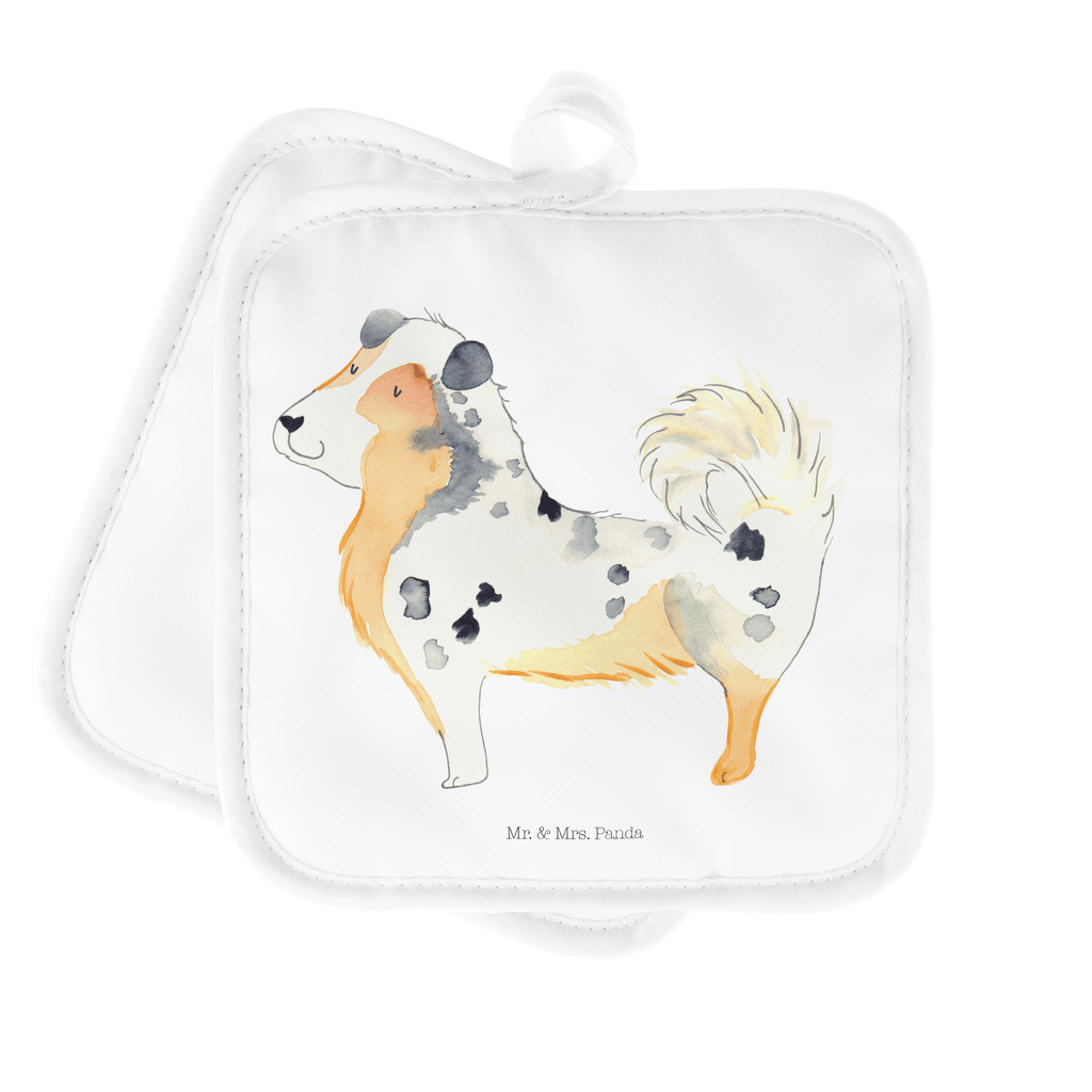 2er Set Topflappen  Australien Shepherd Topflappen, Topfuntersetzer, Ofenhandschuh, Topflappen Set, Topflappen lustig, Topflappen mit Spruch, Hund, Hundemotiv, Haustier, Hunderasse, Tierliebhaber, Hundebesitzer, Sprüche, Australien Shepherd, Shepherd, Hundeliebe, Familienhund, Spruch