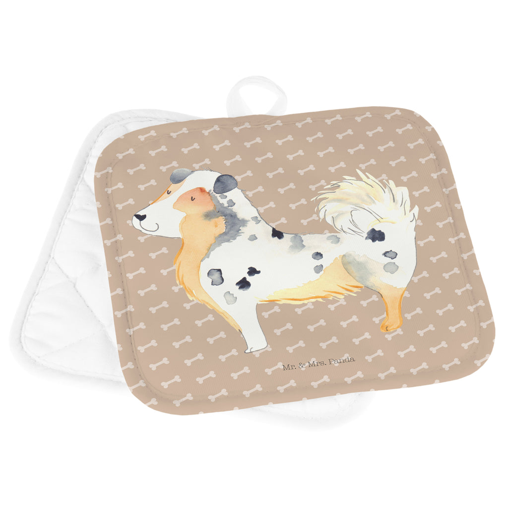 2er Set Topflappen  Australien Shepherd Topflappen, Topfuntersetzer, Ofenhandschuh, Topflappen Set, Topflappen lustig, Topflappen mit Spruch, Hund, Hundemotiv, Haustier, Hunderasse, Tierliebhaber, Hundebesitzer, Sprüche, Australien Shepherd, Shepherd, Hundeliebe, Familienhund, Spruch