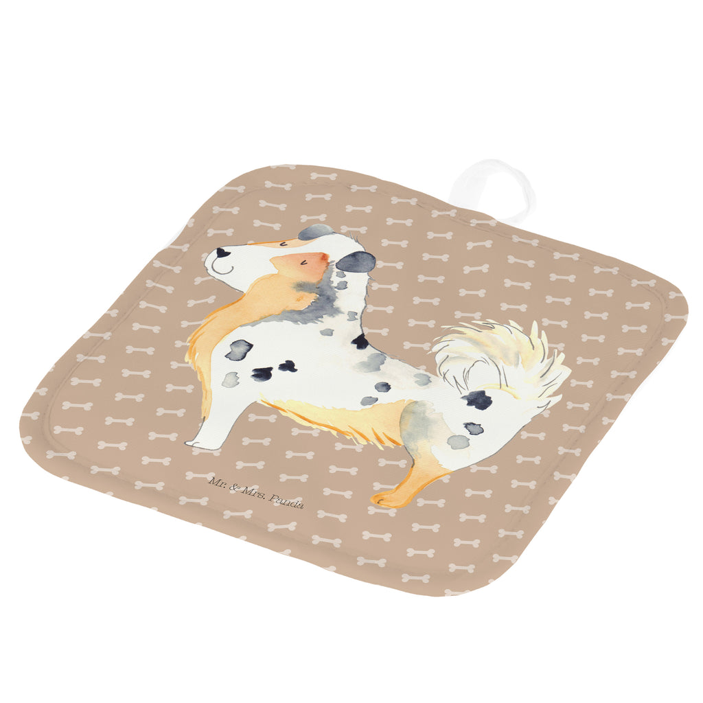 2er Set Topflappen  Australien Shepherd Topflappen, Topfuntersetzer, Ofenhandschuh, Topflappen Set, Topflappen lustig, Topflappen mit Spruch, Hund, Hundemotiv, Haustier, Hunderasse, Tierliebhaber, Hundebesitzer, Sprüche, Australien Shepherd, Shepherd, Hundeliebe, Familienhund, Spruch