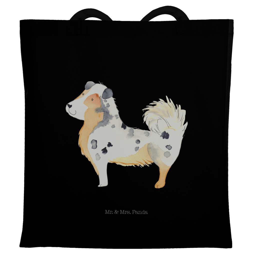 Tragetasche Australien Shepherd Beuteltasche, Beutel, Einkaufstasche, Jutebeutel, Stoffbeutel, Hund, Hundemotiv, Haustier, Hunderasse, Tierliebhaber, Hundebesitzer, Sprüche, Australien Shepherd, Shepherd, Hundeliebe, Familienhund, Spruch