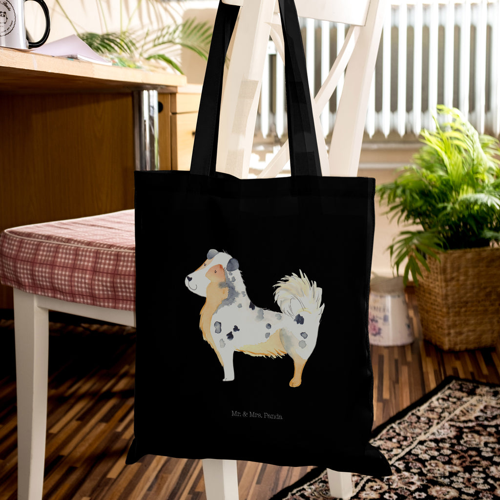 Tragetasche Australien Shepherd Beuteltasche, Beutel, Einkaufstasche, Jutebeutel, Stoffbeutel, Hund, Hundemotiv, Haustier, Hunderasse, Tierliebhaber, Hundebesitzer, Sprüche, Australien Shepherd, Shepherd, Hundeliebe, Familienhund, Spruch