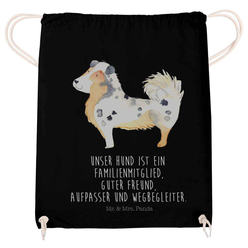 Sportbeutel Australien Shepherd Turnbeutel, Beutel, Sporttasche, Tasche, Stoffbeutel, Hund, Hundemotiv, Haustier, Hunderasse, Tierliebhaber, Hundebesitzer, Sprüche, Australien Shepherd, Shepherd, Hundeliebe, Familienhund, Spruch