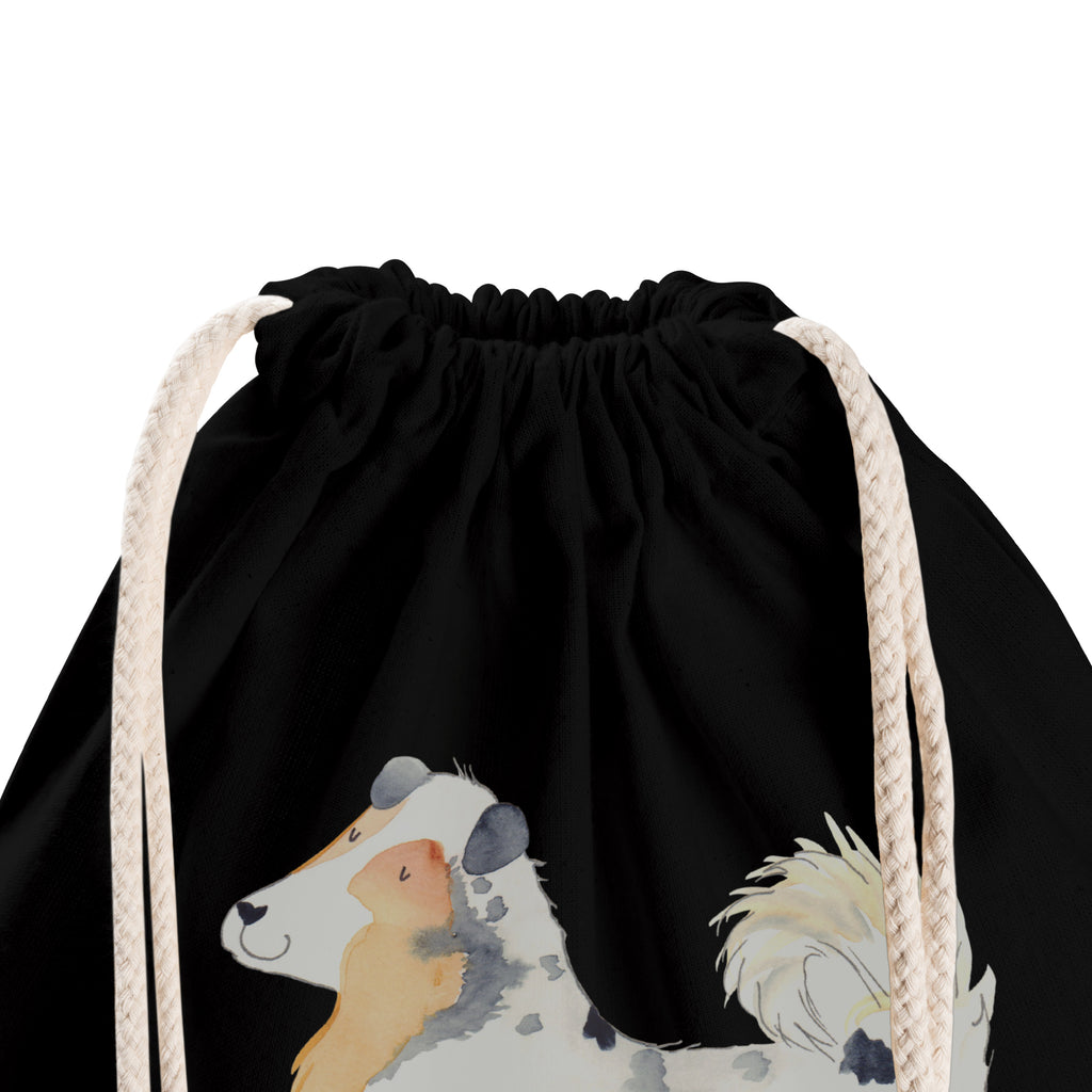 Sportbeutel Australien Shepherd Turnbeutel, Beutel, Sporttasche, Tasche, Stoffbeutel, Hund, Hundemotiv, Haustier, Hunderasse, Tierliebhaber, Hundebesitzer, Sprüche, Australien Shepherd, Shepherd, Hundeliebe, Familienhund, Spruch