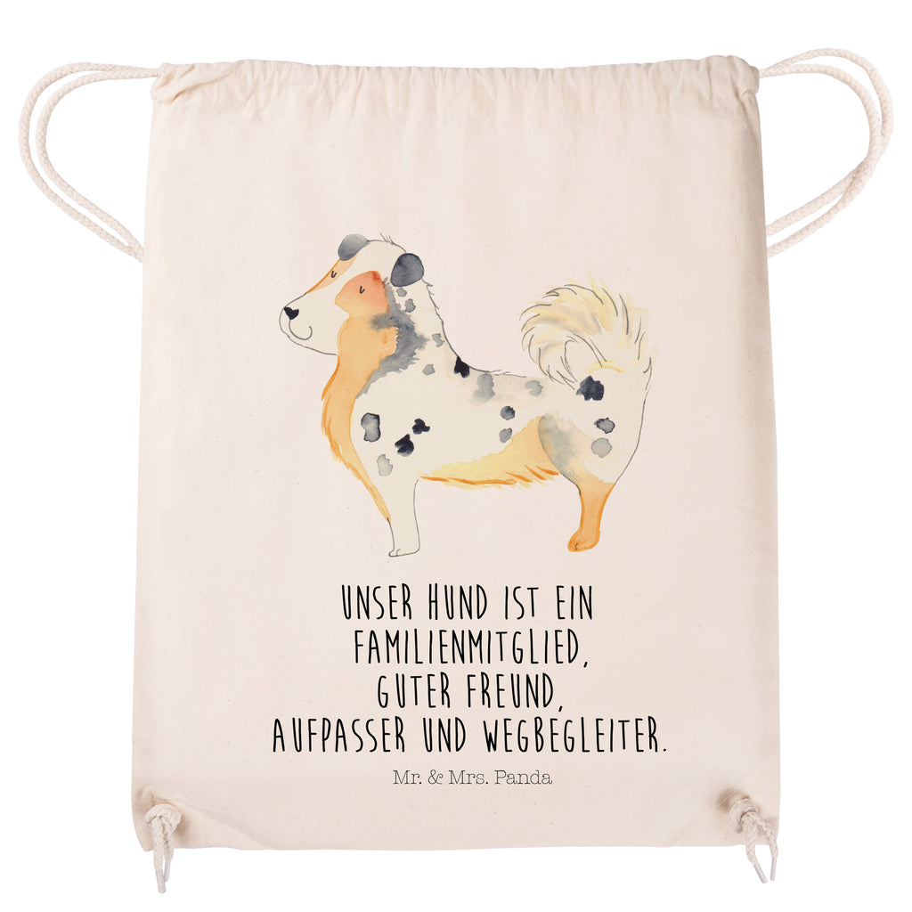 Sportbeutel Australien Shepherd Turnbeutel, Beutel, Sporttasche, Tasche, Stoffbeutel, Hund, Hundemotiv, Haustier, Hunderasse, Tierliebhaber, Hundebesitzer, Sprüche, Australien Shepherd, Shepherd, Hundeliebe, Familienhund, Spruch