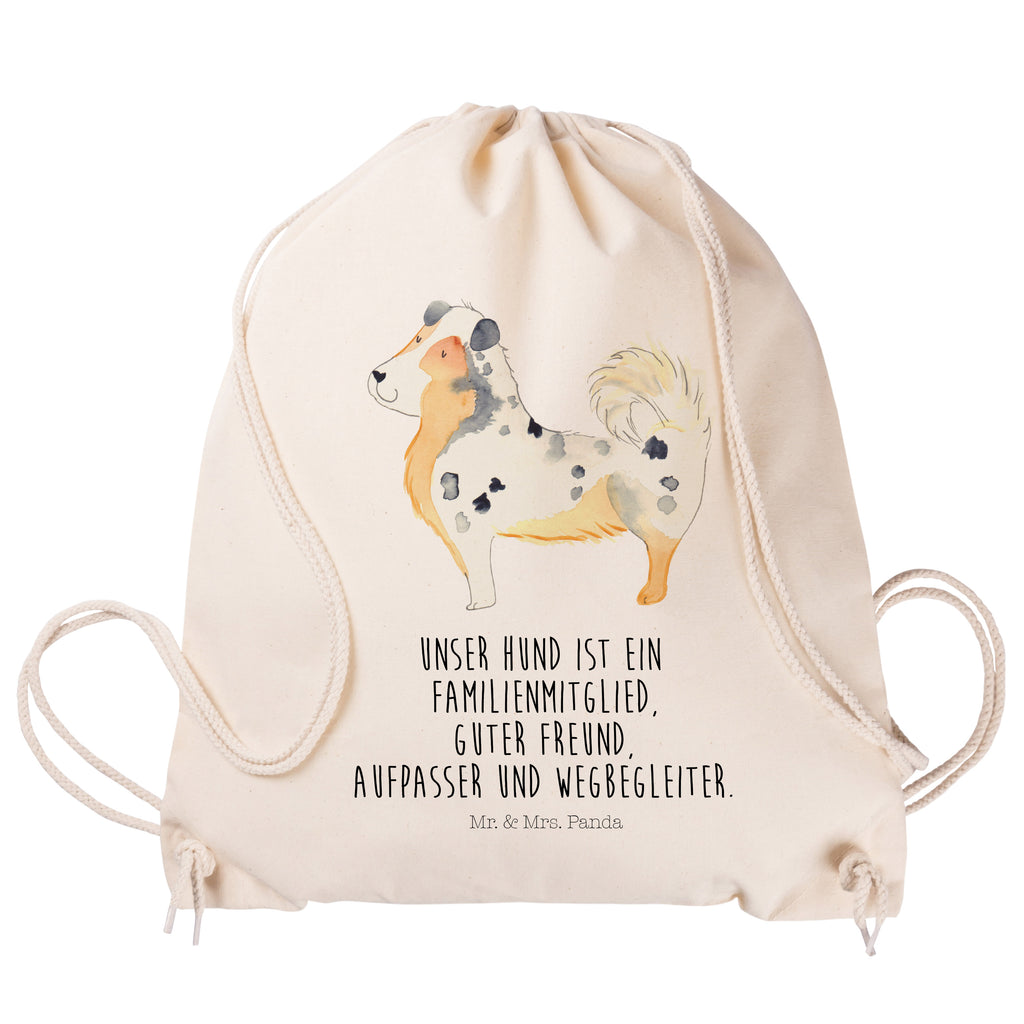 Sportbeutel Australien Shepherd Turnbeutel, Beutel, Sporttasche, Tasche, Stoffbeutel, Hund, Hundemotiv, Haustier, Hunderasse, Tierliebhaber, Hundebesitzer, Sprüche, Australien Shepherd, Shepherd, Hundeliebe, Familienhund, Spruch