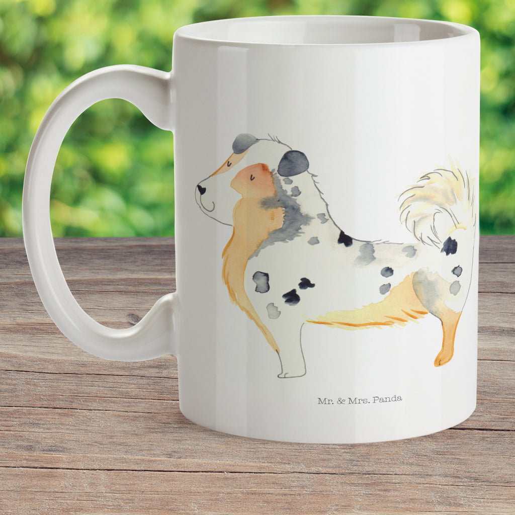 Kindertasse Australien Shepherd Kunststoff Tasse, Kindergarten, Tasse, Trinkbecher, Camping Becher, Kaffeetasse, Kunststoffbecher, Kindergartenbecher, Outdoorgeschirr, Kunststoffgeschirr, Reisebecher, Reisetasse, Kinderbecher, Hund, Hundemotiv, Haustier, Hunderasse, Tierliebhaber, Hundebesitzer, Sprüche, Australien Shepherd, Shepherd, Hundeliebe, Familienhund, Spruch