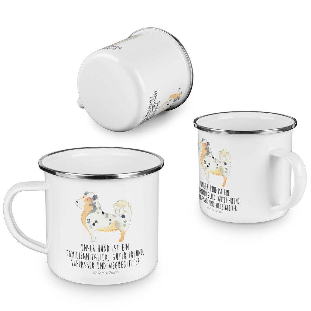 Camping Emaille Tasse Australien Shepherd Campingtasse, Trinkbecher, Metalltasse, Outdoor Tasse, Emaille Trinkbecher, Blechtasse Outdoor, Emaille Campingbecher, Edelstahl Trinkbecher, Metalltasse für Camping, Kaffee Blechtasse, Camping Tasse Metall, Hund, Hundemotiv, Haustier, Hunderasse, Tierliebhaber, Hundebesitzer, Sprüche, Australien Shepherd, Shepherd, Hundeliebe, Familienhund, Spruch